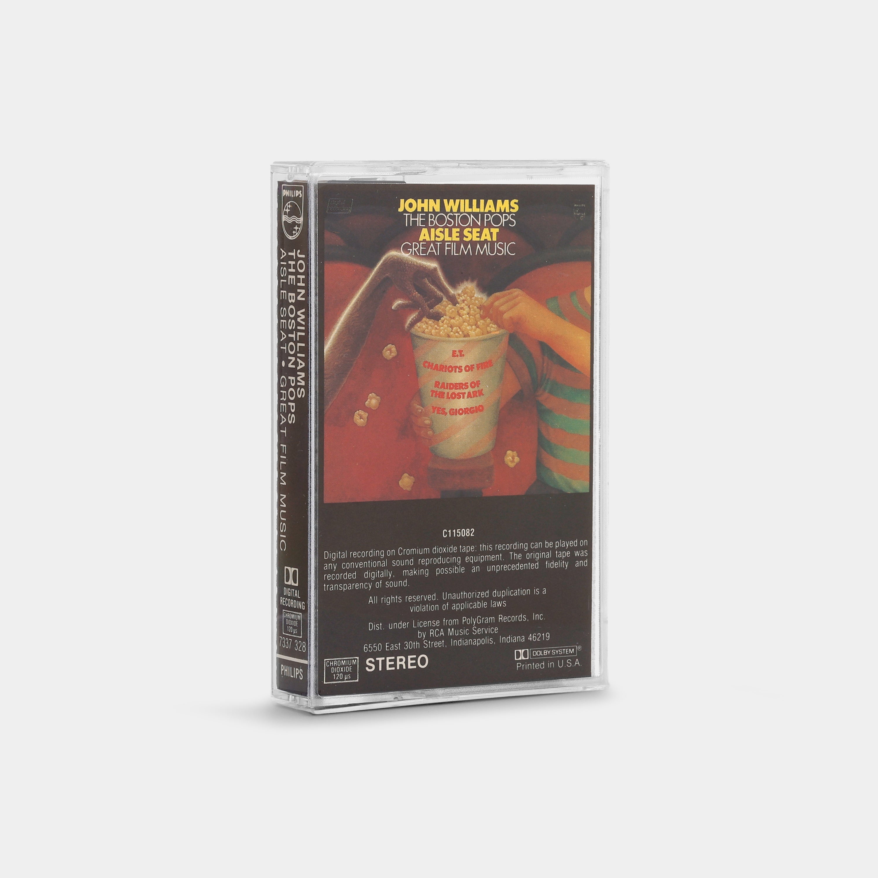 John Williams & The Boston Pops - Aisle Seat: Great Film Music Cassette Tape