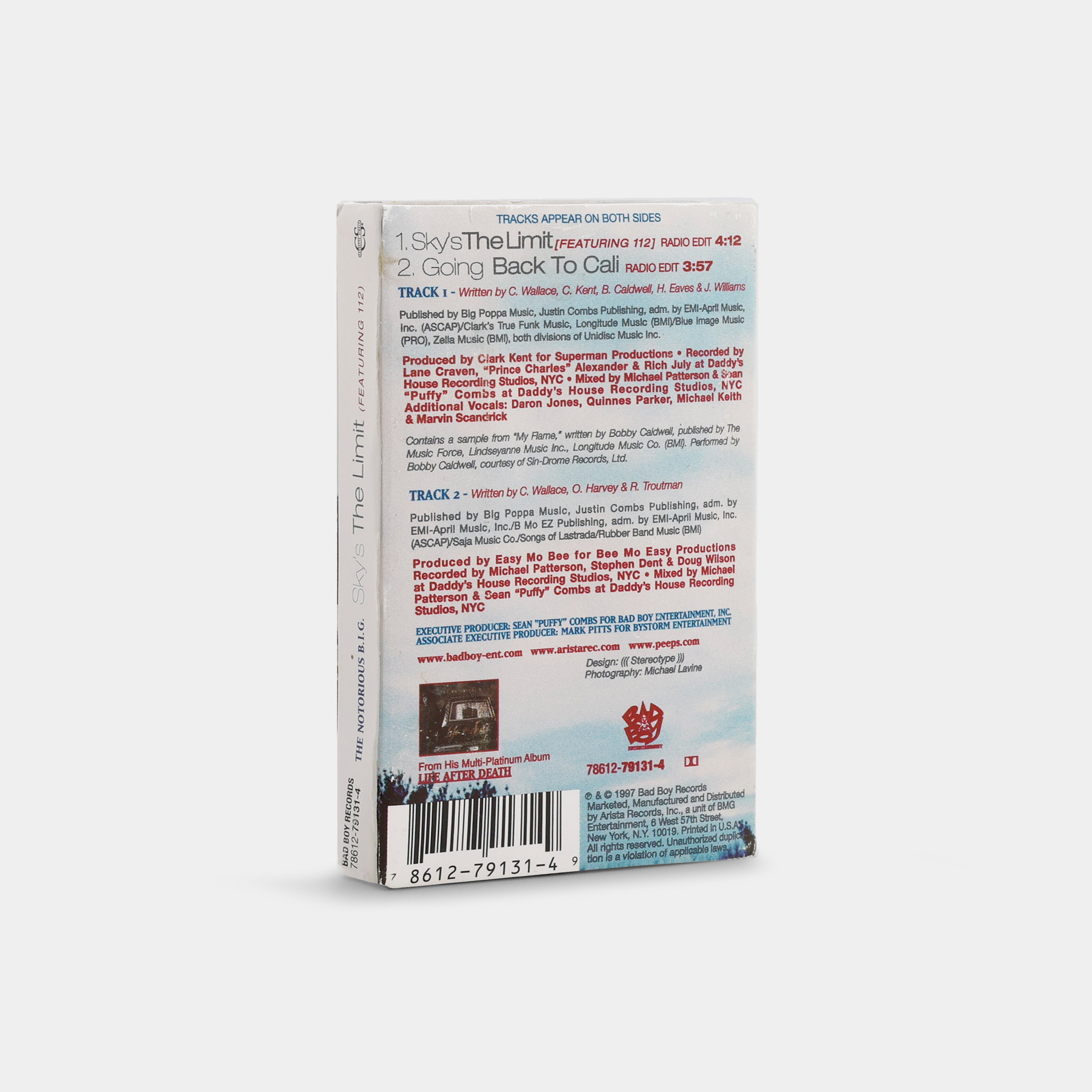 The Notorious B.I.G. (Feat. 112) - Sky's The Limit Cassette Tape Single