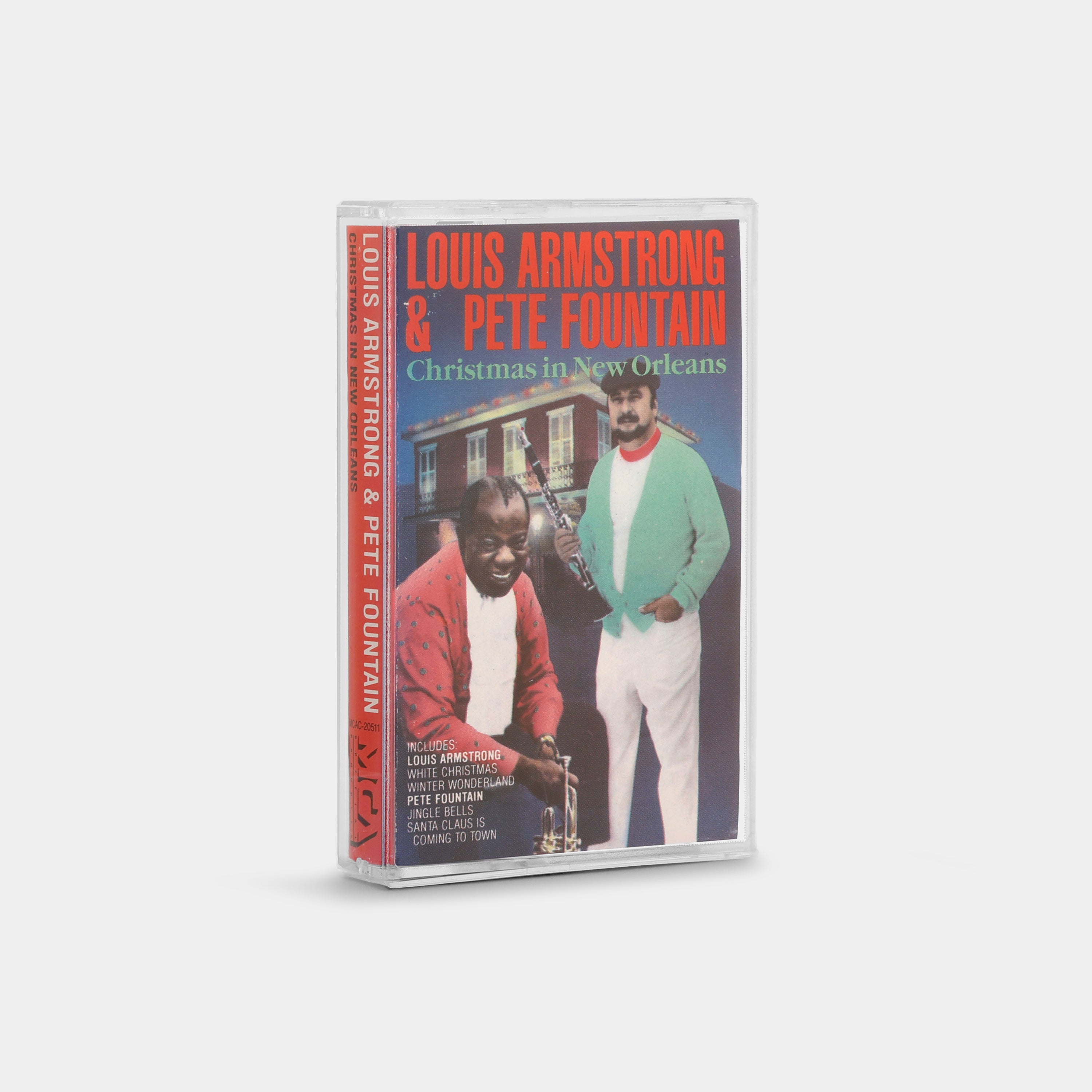 Louis Armstrong & Pete Fountain - Christmas In New Orleans Cassette Tape