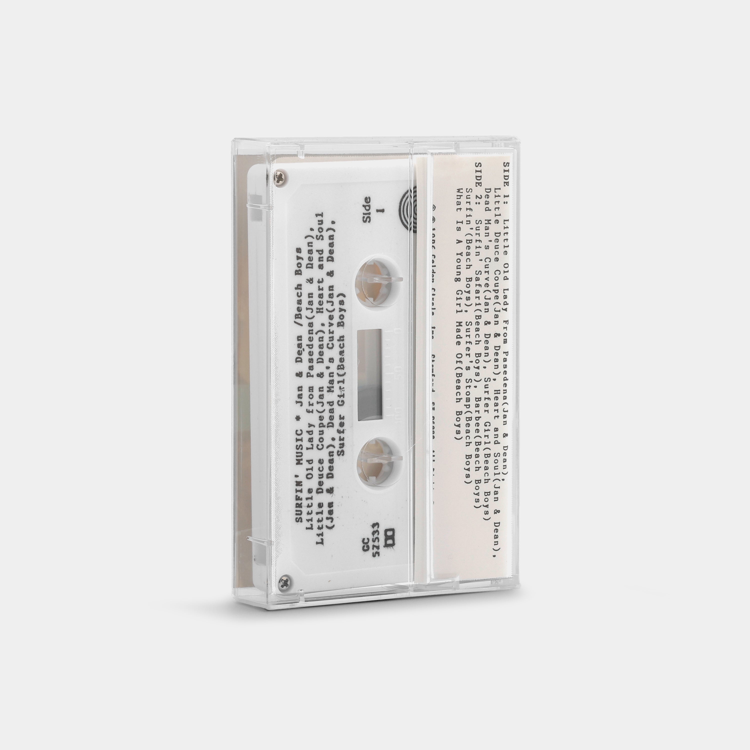 Jan & Dean, The Beach Boys - Surfin' Music Cassette Tape