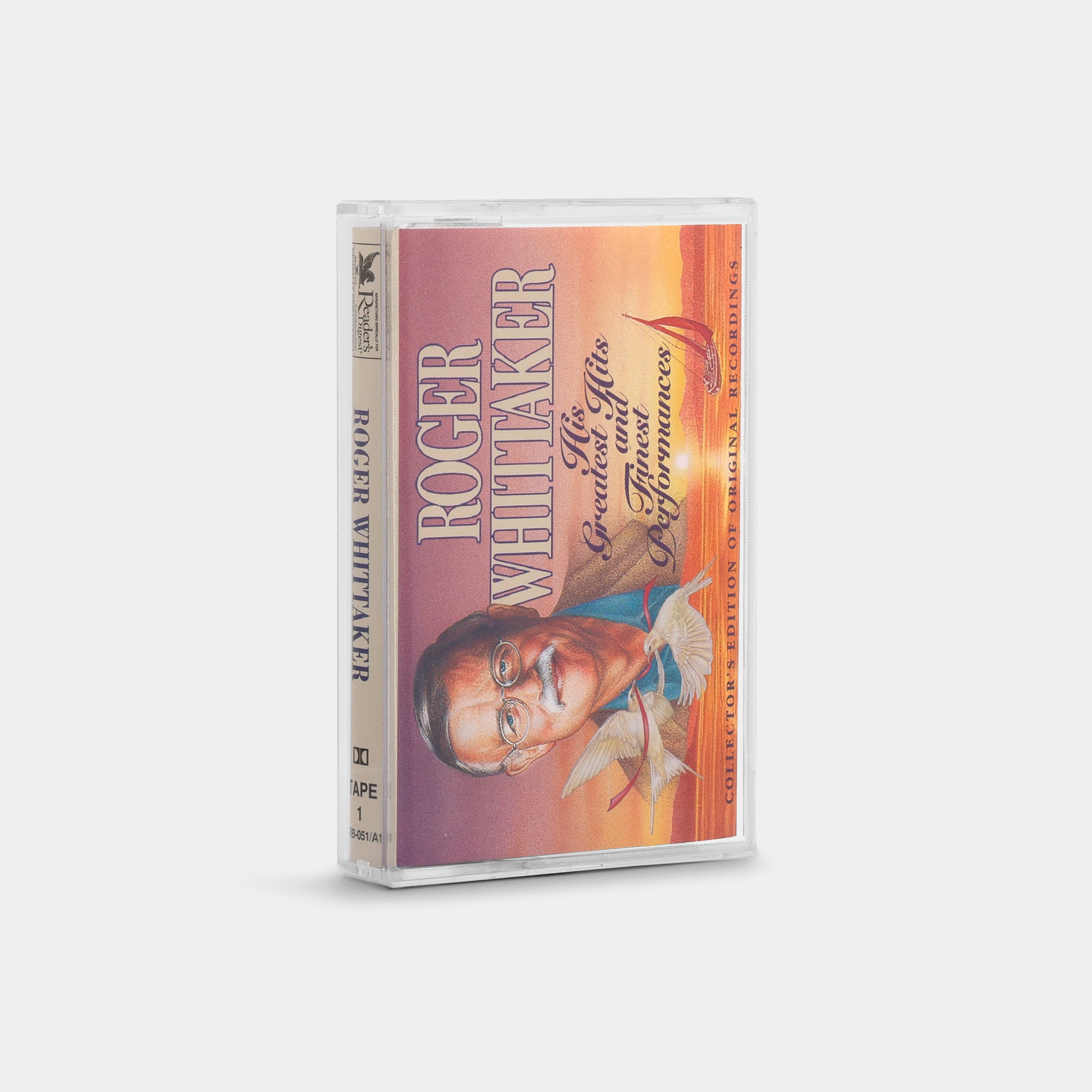 Roger Whittaker - His Greatest Hits and Finest Performances Cassette Tape