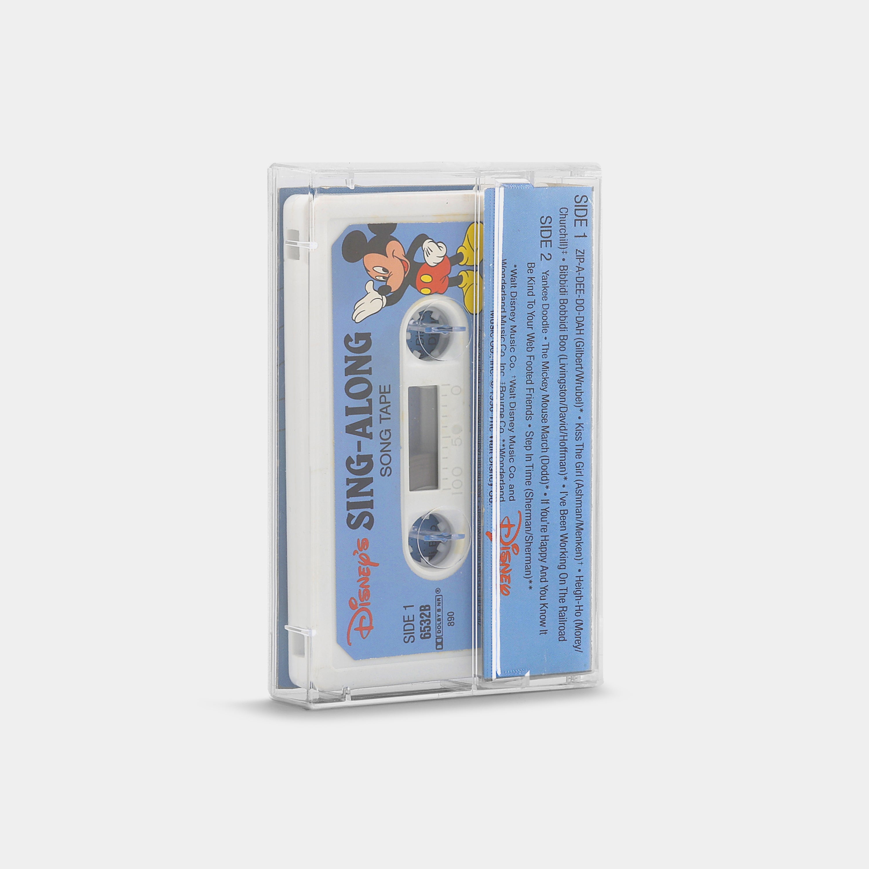 Disney's "Sing-Along Song Tape" Cassette Tape