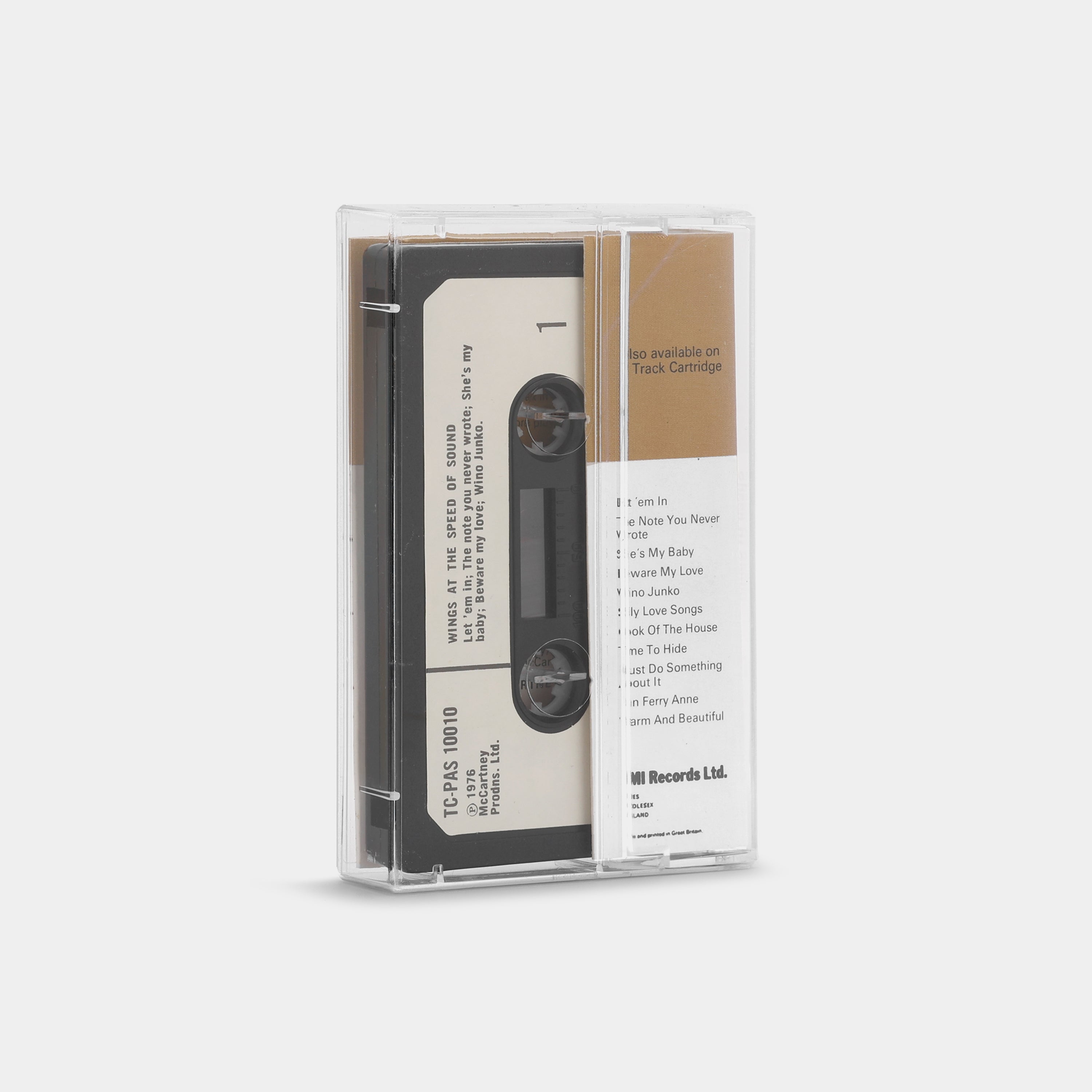 Wings - Wings At The Speed Of Sound Cassette Tape