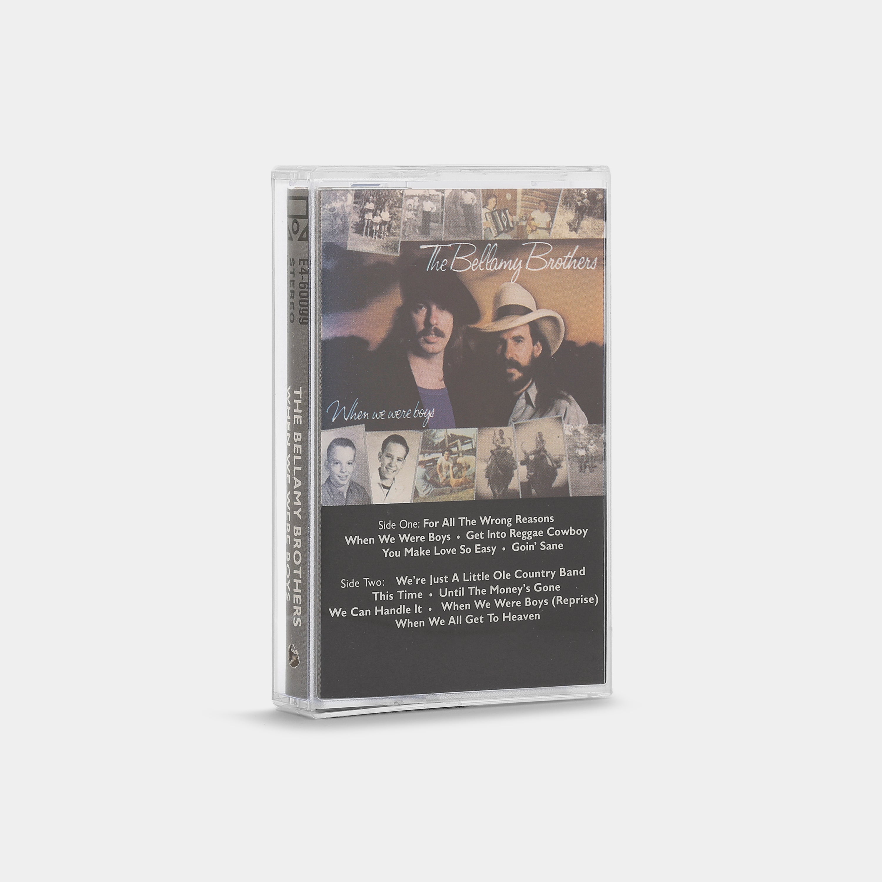 The Bellamy Brothers - When We Were Boys Cassette Tape