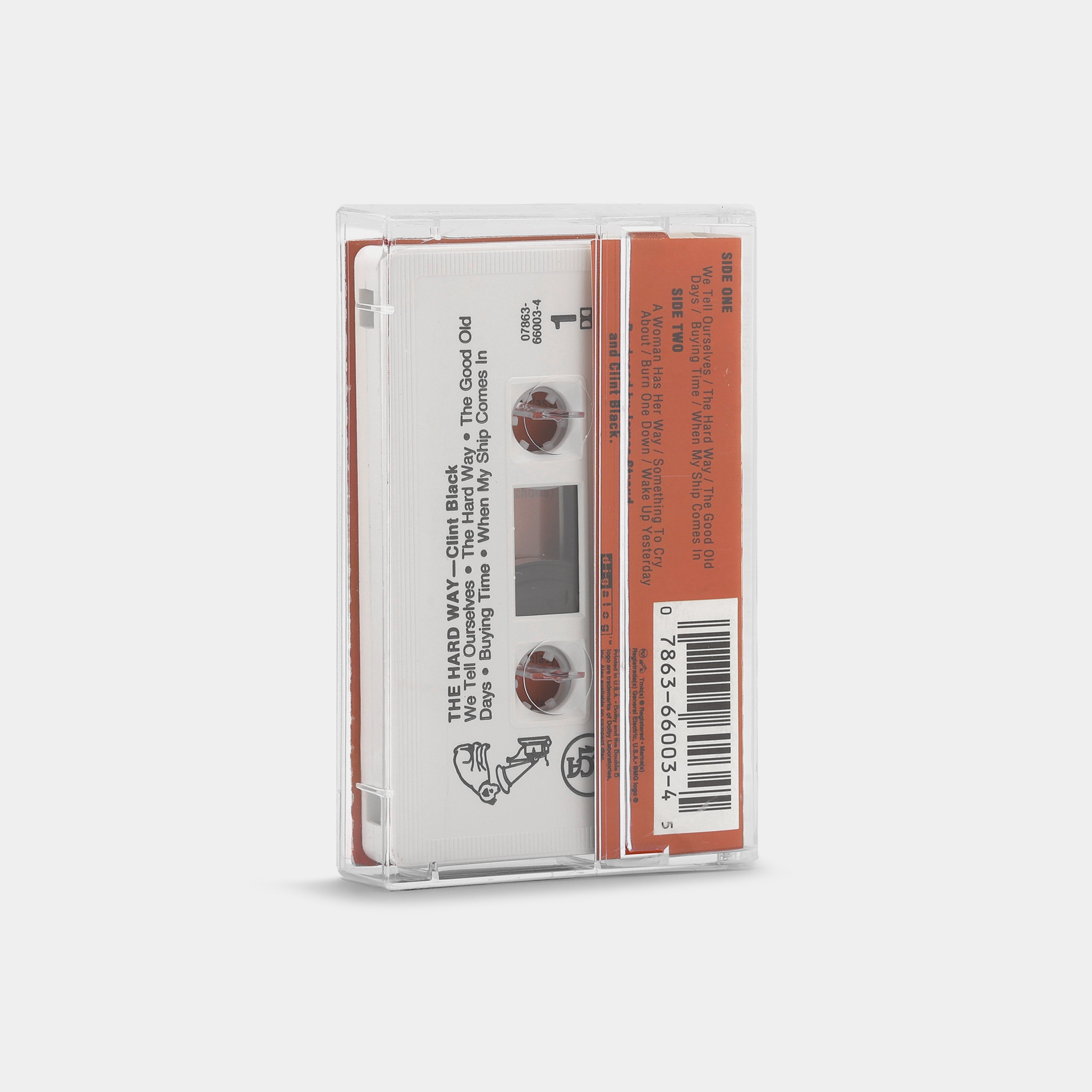 Clint Black - The Hard Way Cassette Tape
