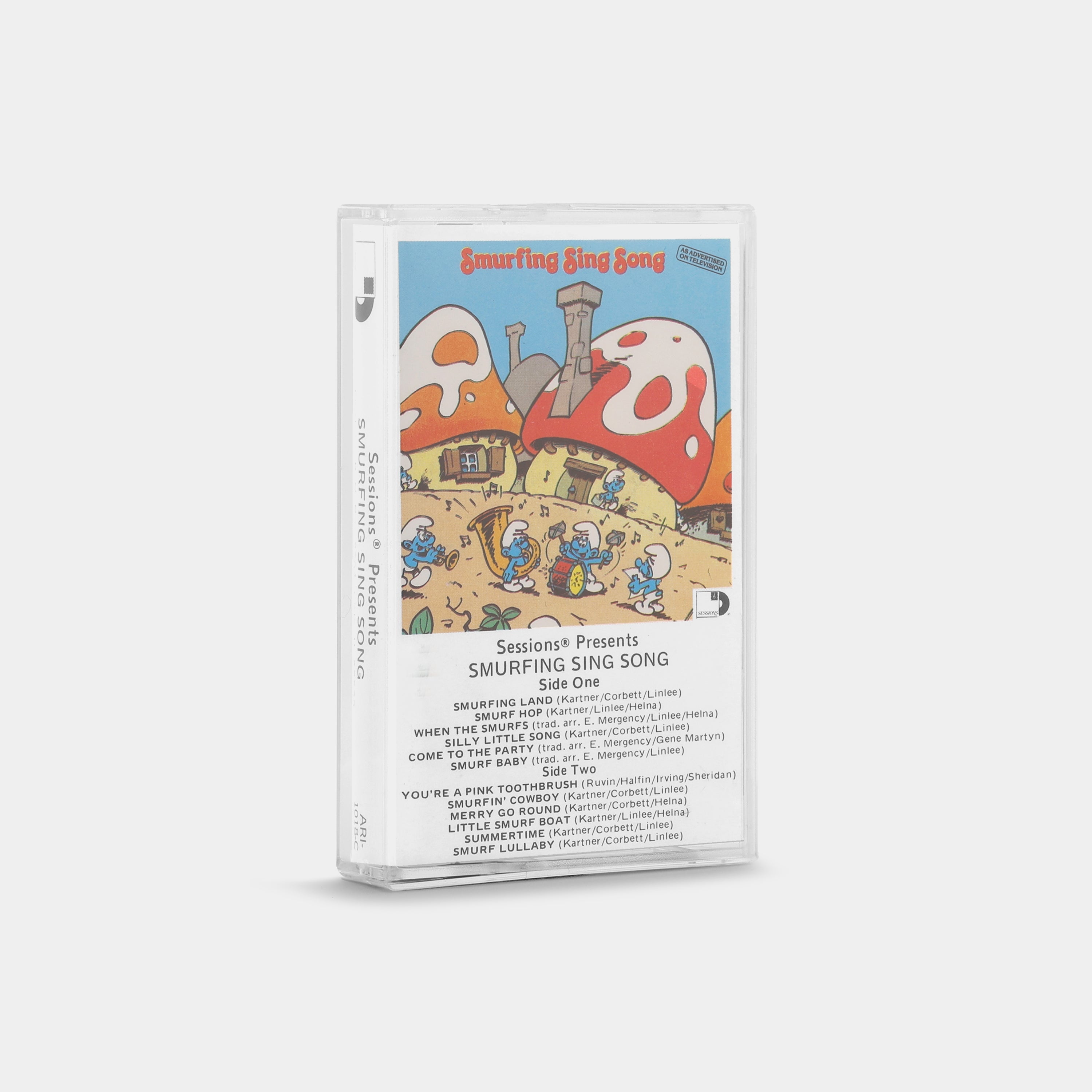 The Smurfs - Smurfing Sing Song Cassette Tape