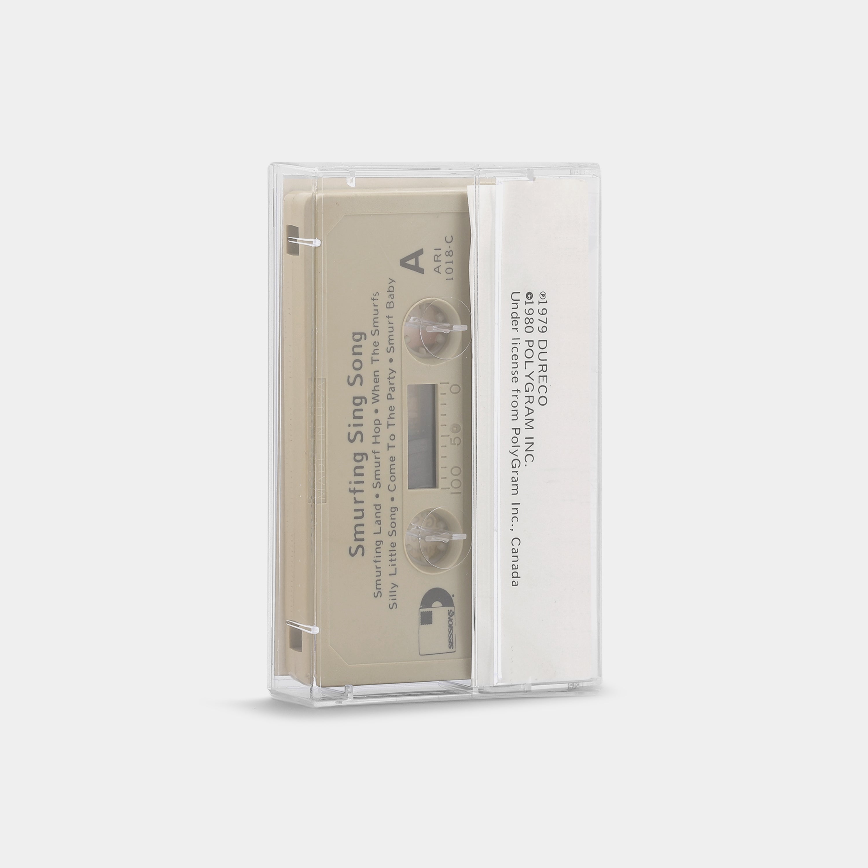 The Smurfs - Smurfing Sing Song Cassette Tape