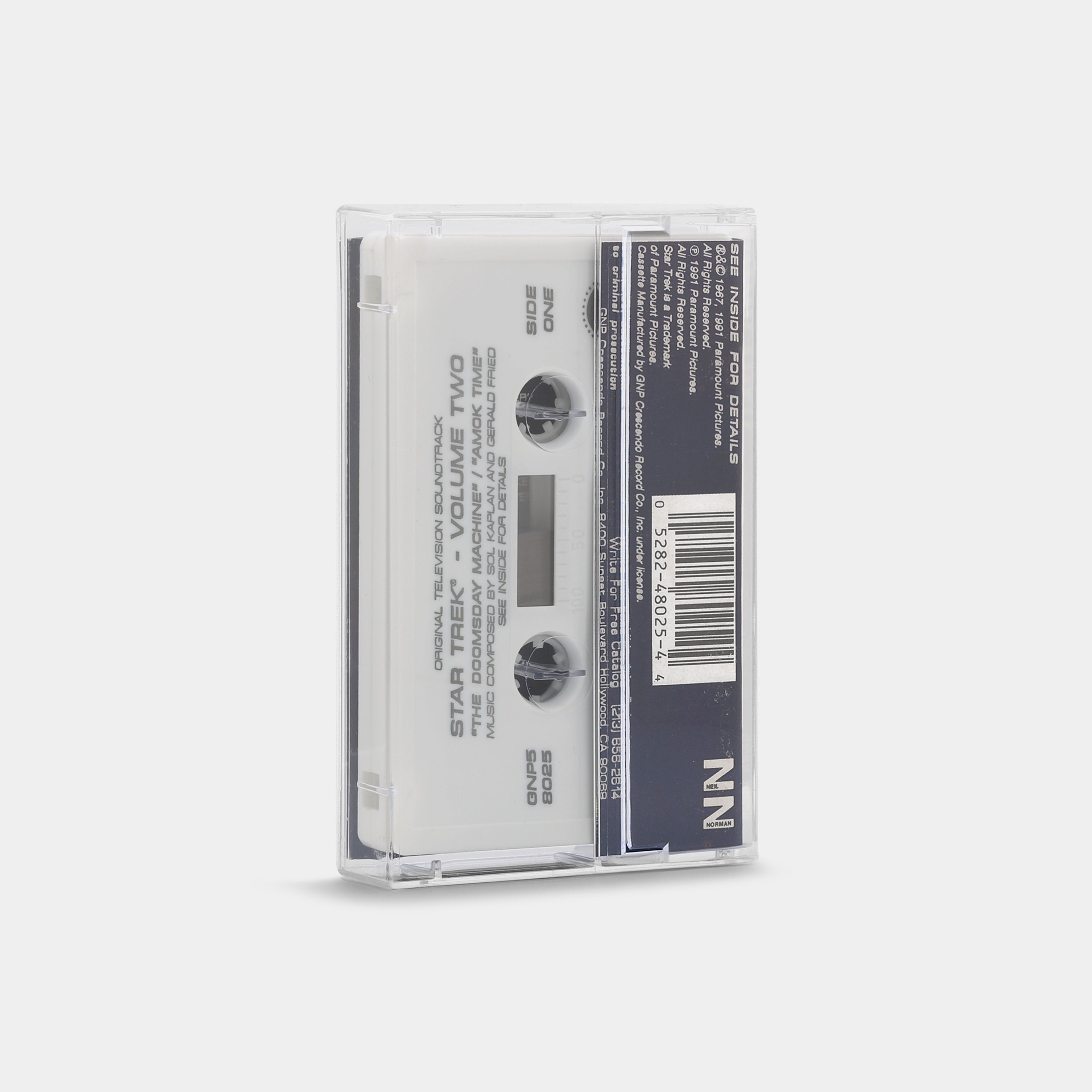 Sol Kaplan And Gerald Fried - Original Television Soundtrack: Star Trek Volume Two Cassette Tape