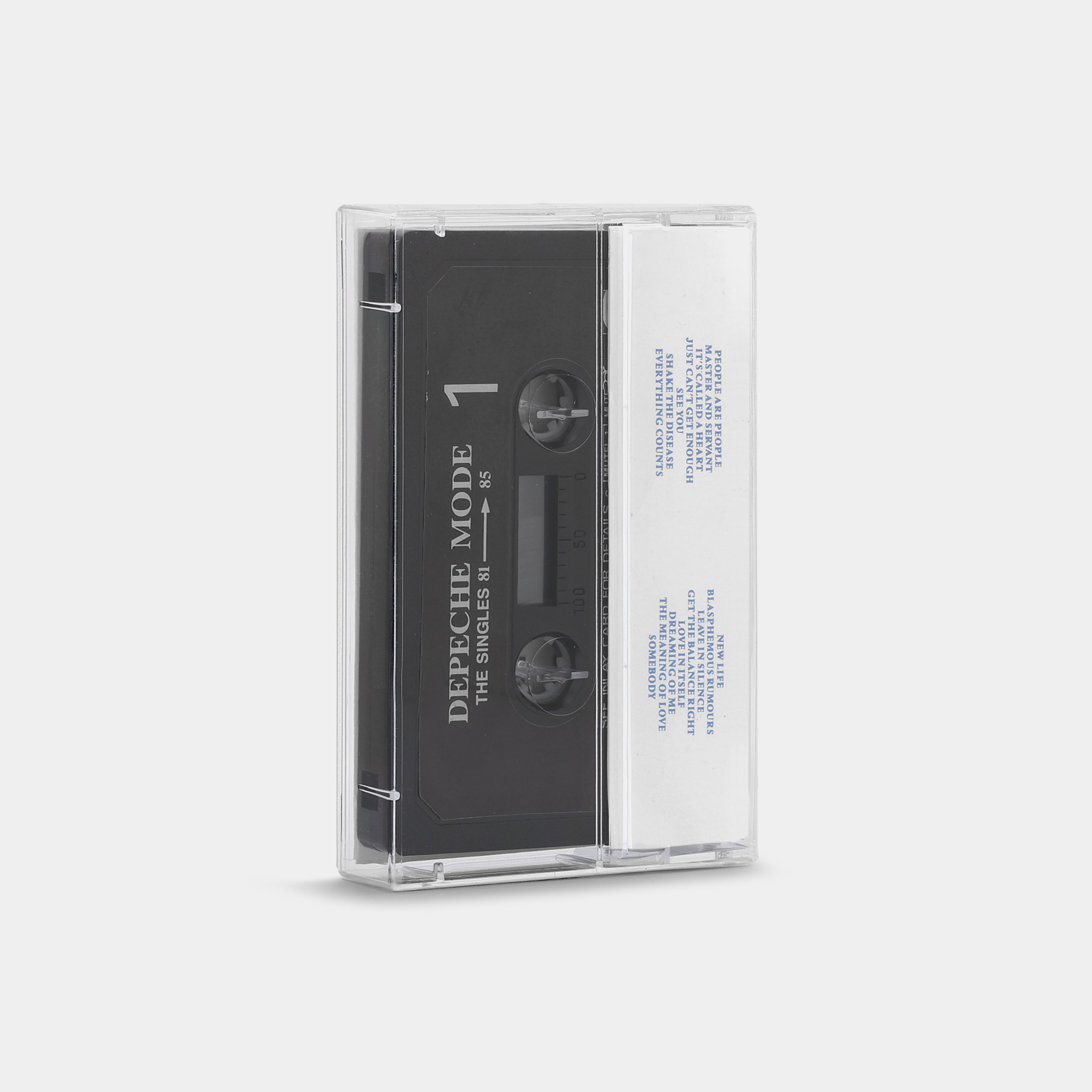 Depeche Mode - The Singles 81-85 Cassette Tape