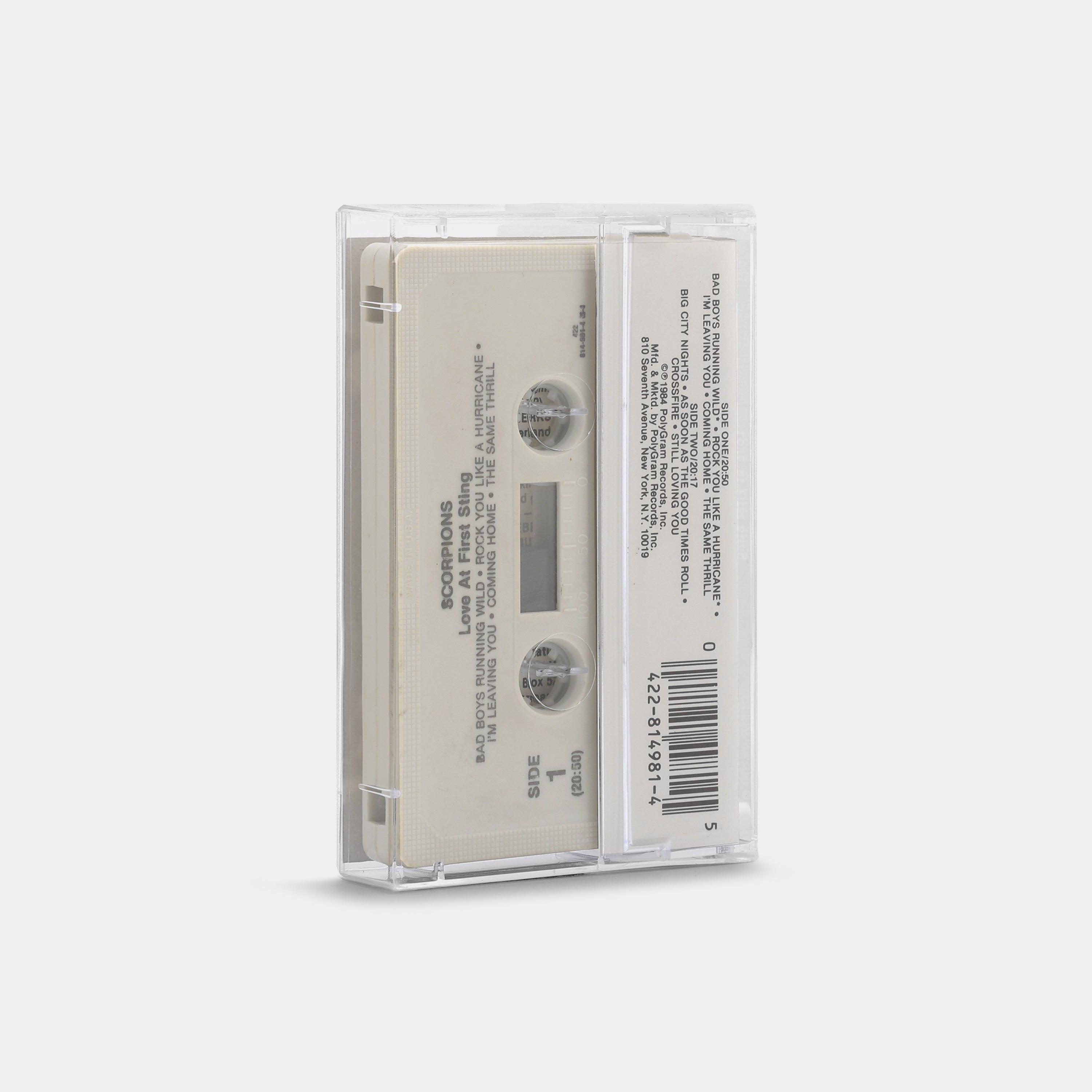 Scorpions - Love At First Sting Cassette Tape