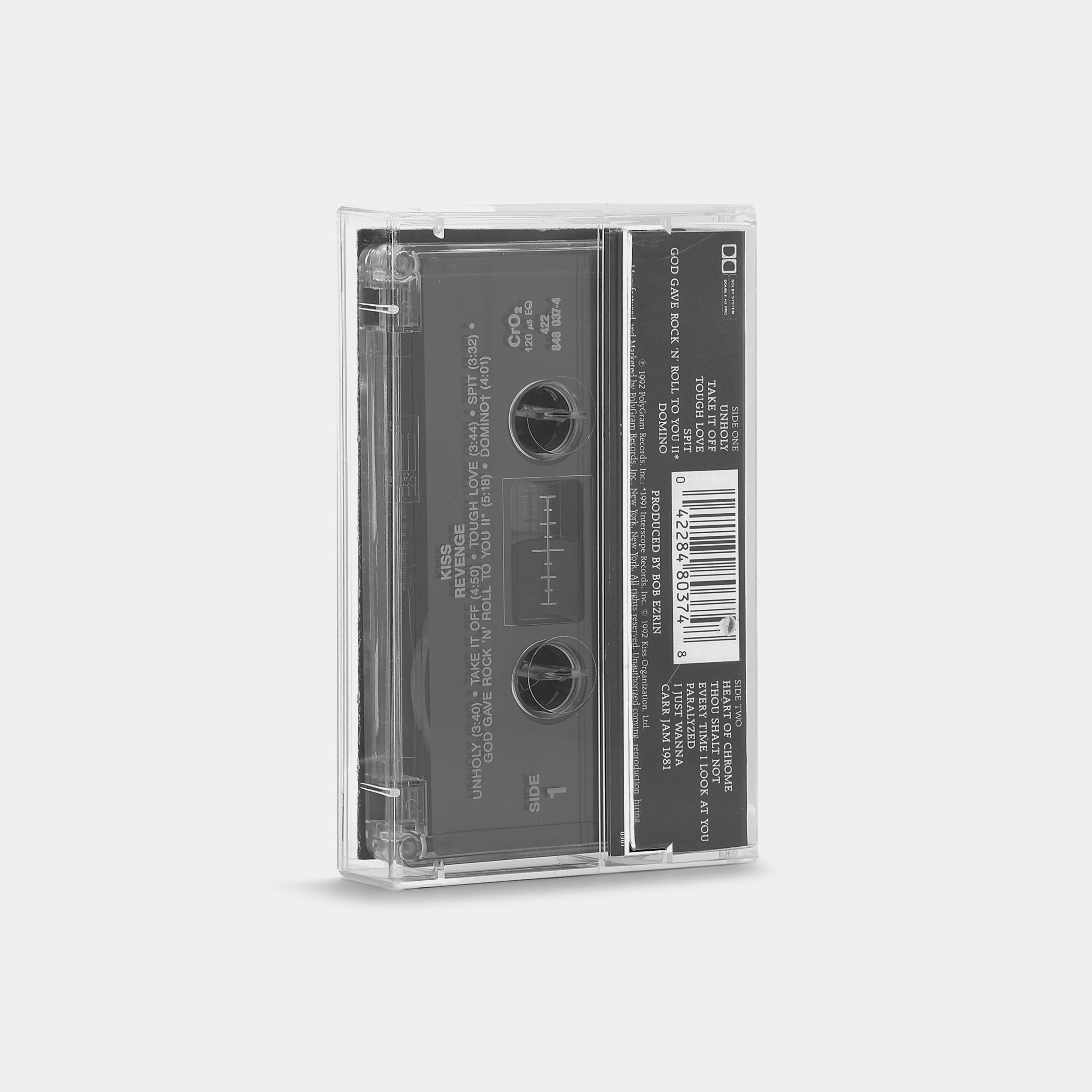 Kiss - Revenge Cassette Tape