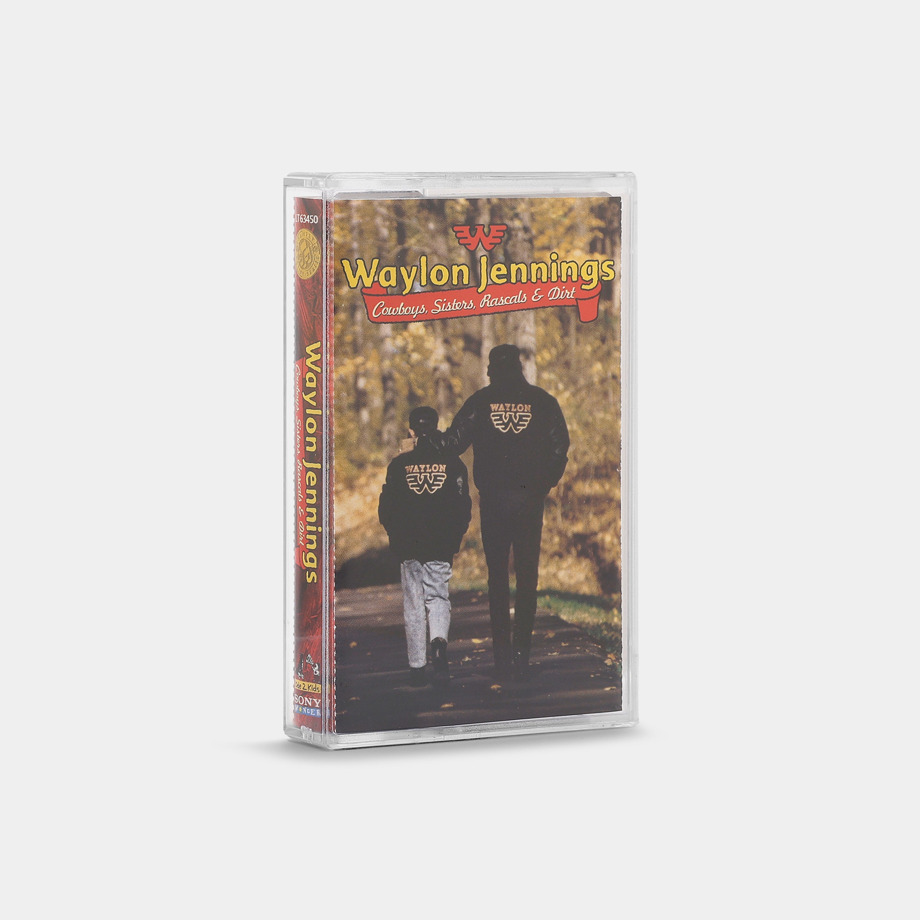 Waylon Jennings - Cowboys, Sisters, Rascals & Dirt Cassette Tape