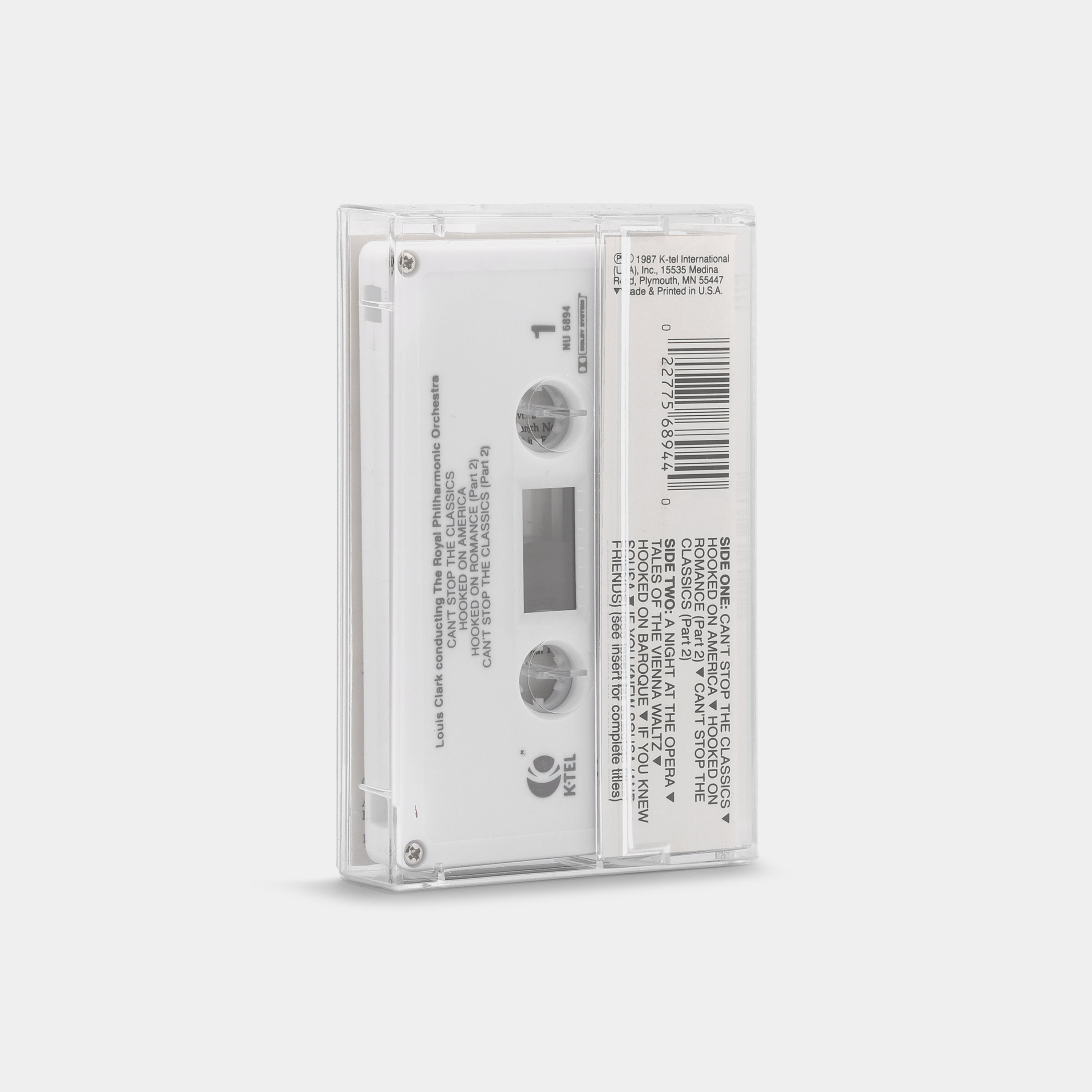 Louis Clark Conducting The Royal Philharmonic Orchestra - Hooked On Classics 2: Can't Stop The Classics Cassette Tape
