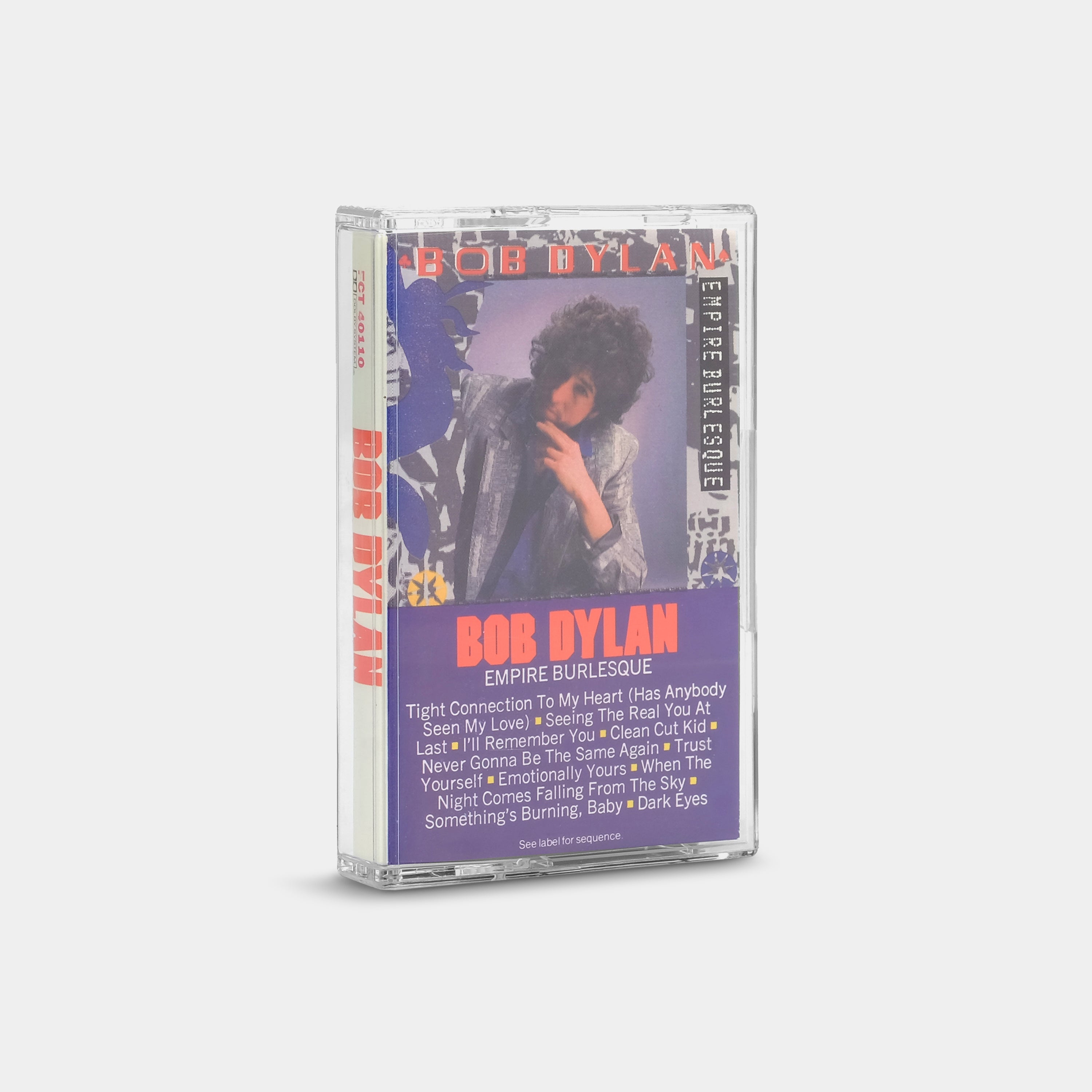 Bob Dylan - Empire Burlesque Cassette Tape