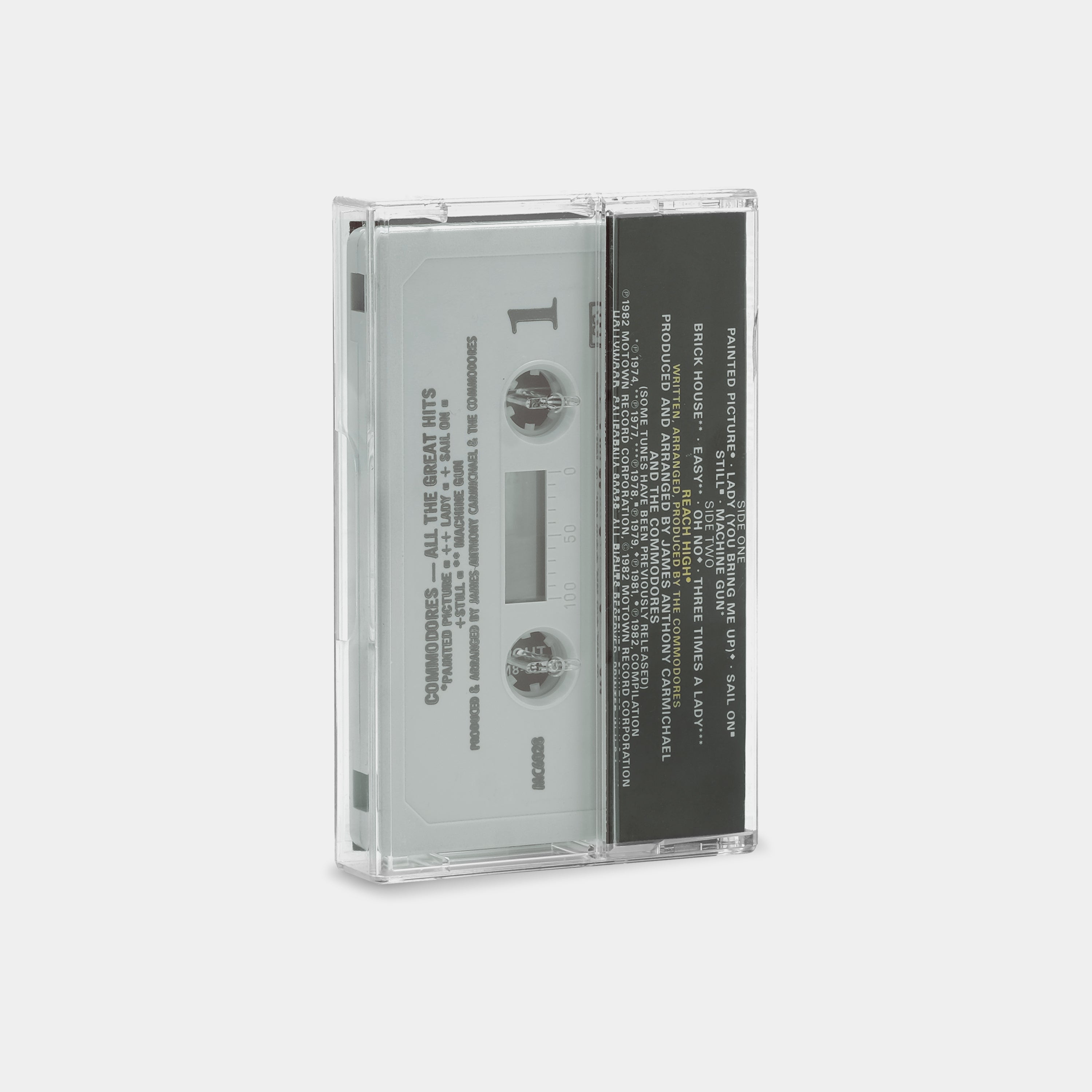 Commodores - All The Great Hits Cassette Tape