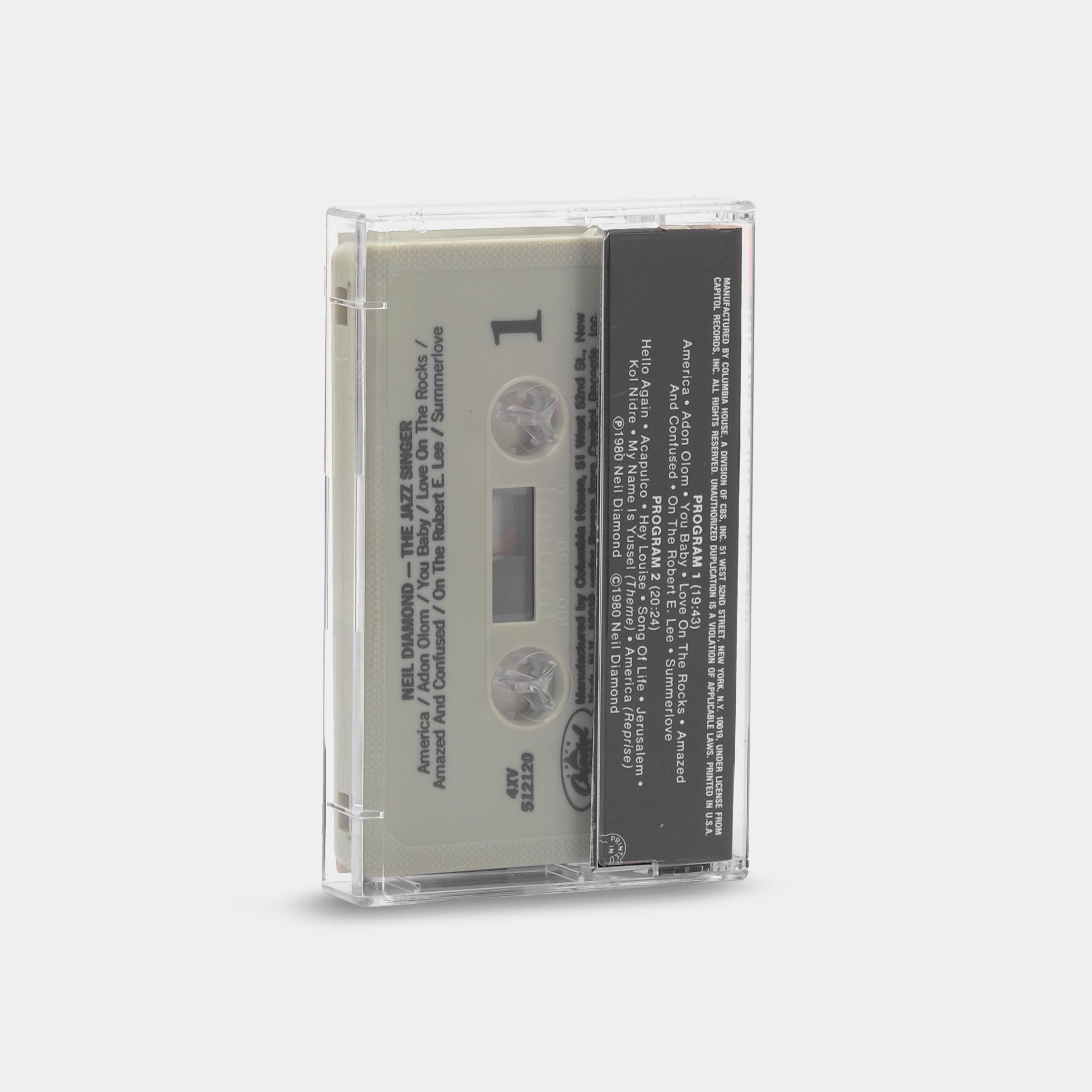 Neil Diamond - The Jazz Singer Cassette Tape