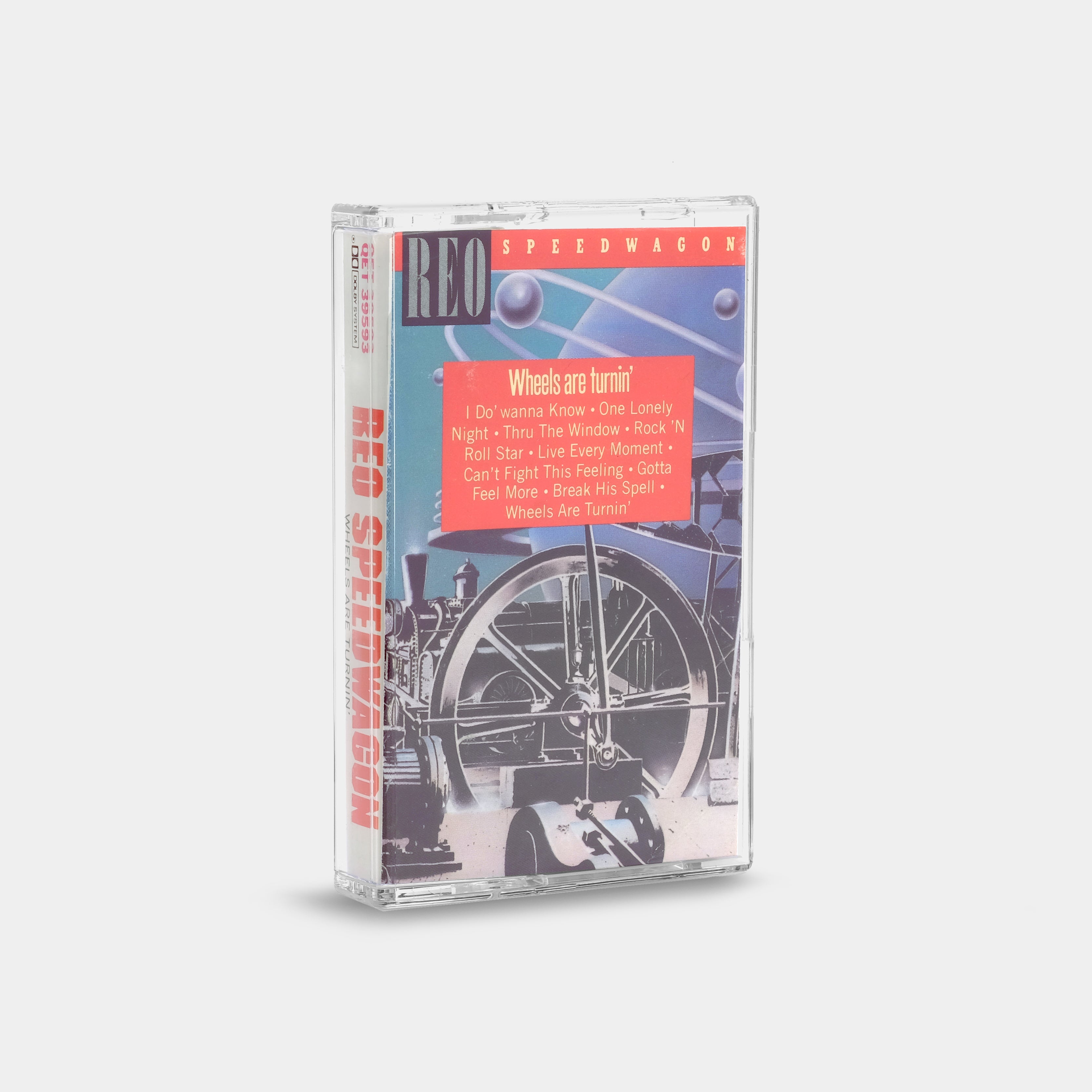 REO Speedwagon - Wheels Are Turnin' Cassette Tape