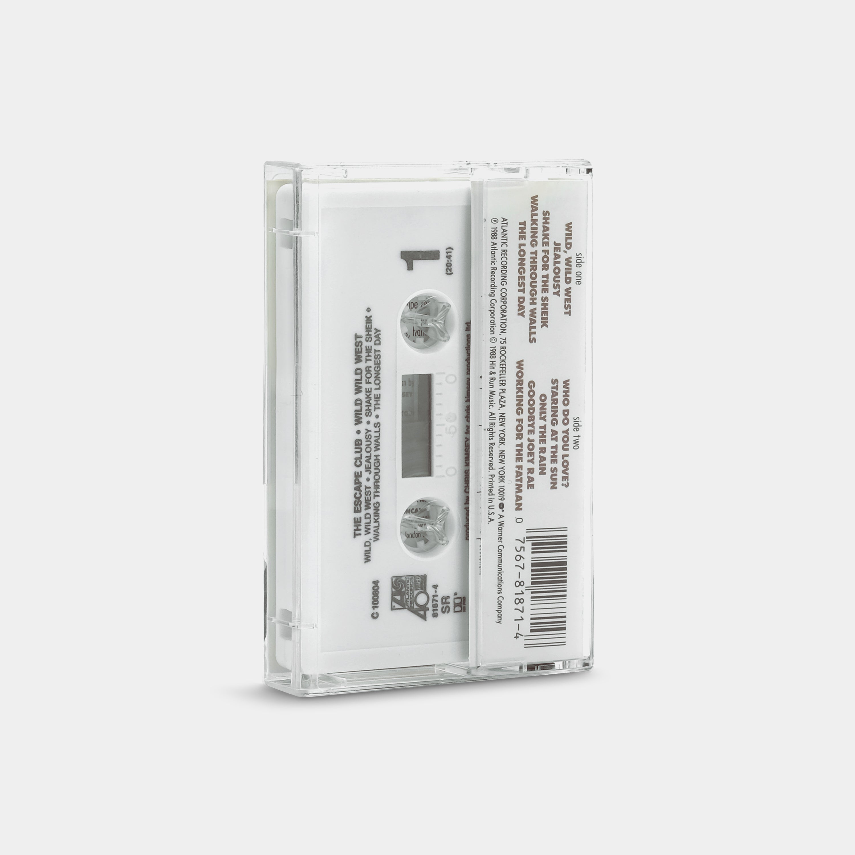 The Escape Club - Wild Wild West Cassette Tape
