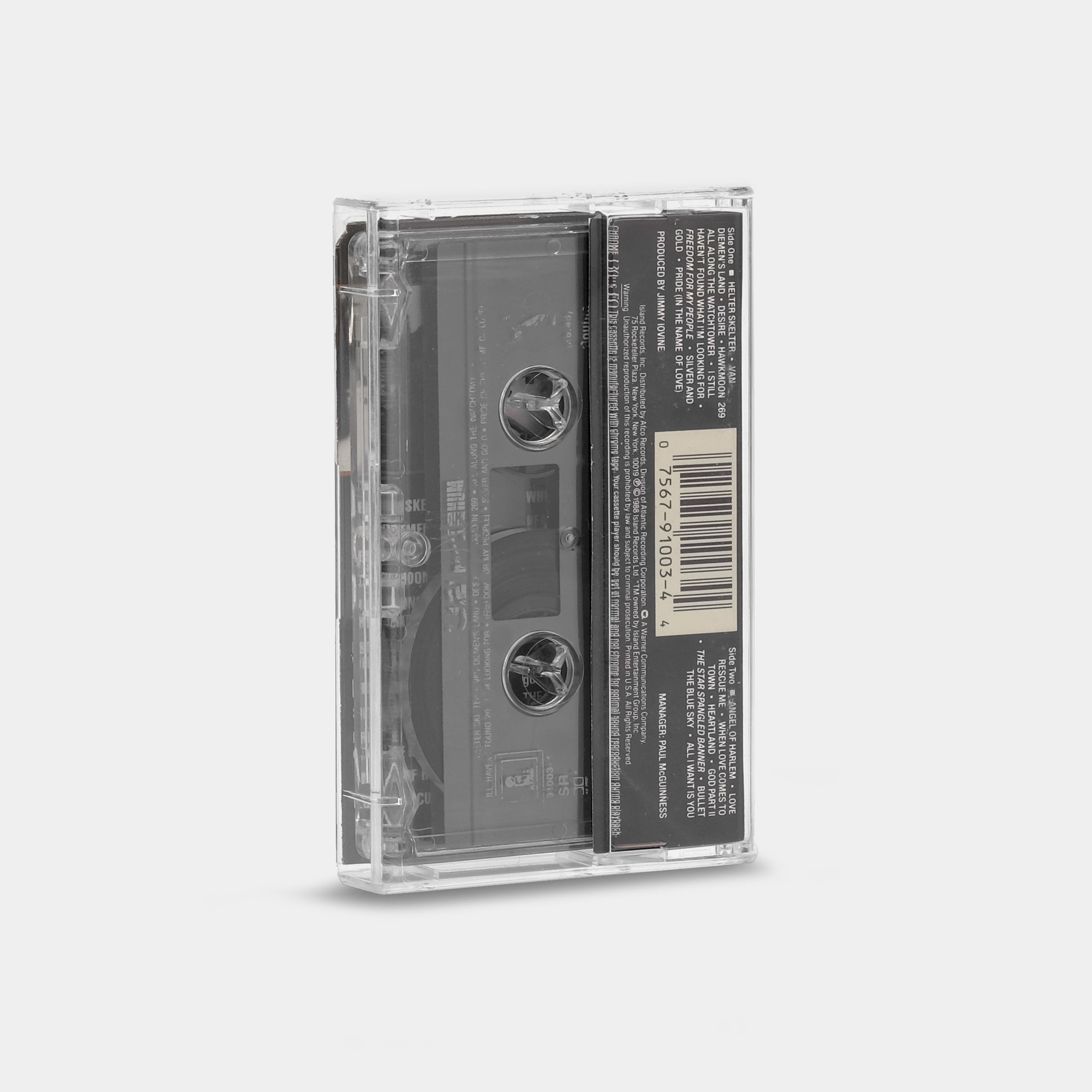 U2 - Rattle and Hum Cassette Tape