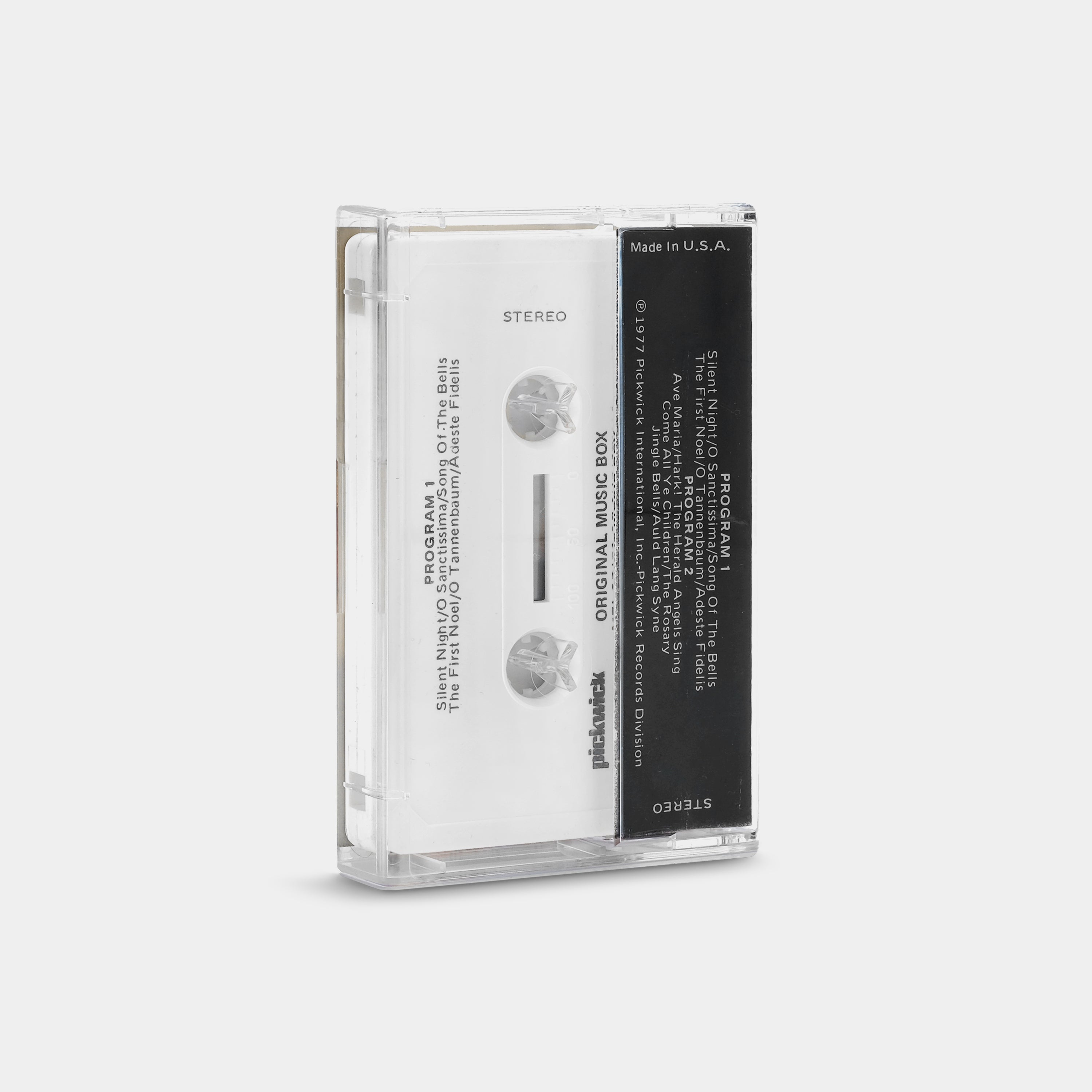 Original Music Box Melodies of Christmas Cassette Tape