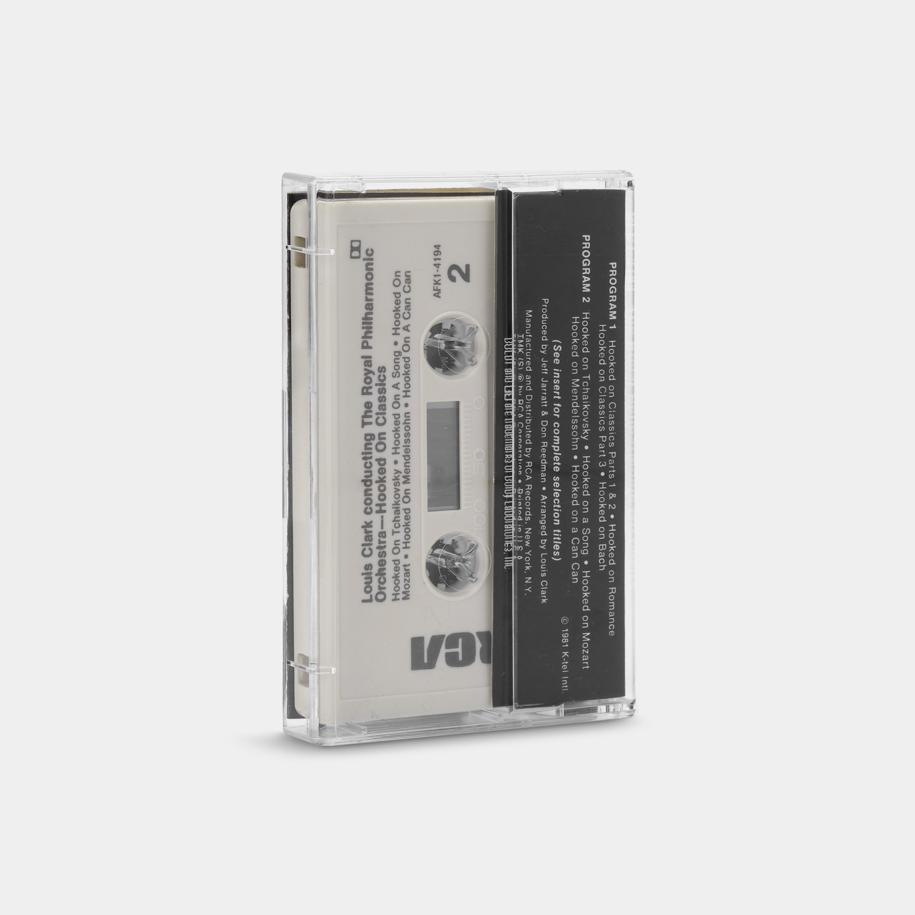 Louis Clark Conducting The Royal Philharmonic Orchestra - Hooked On Classics Cassette Tape