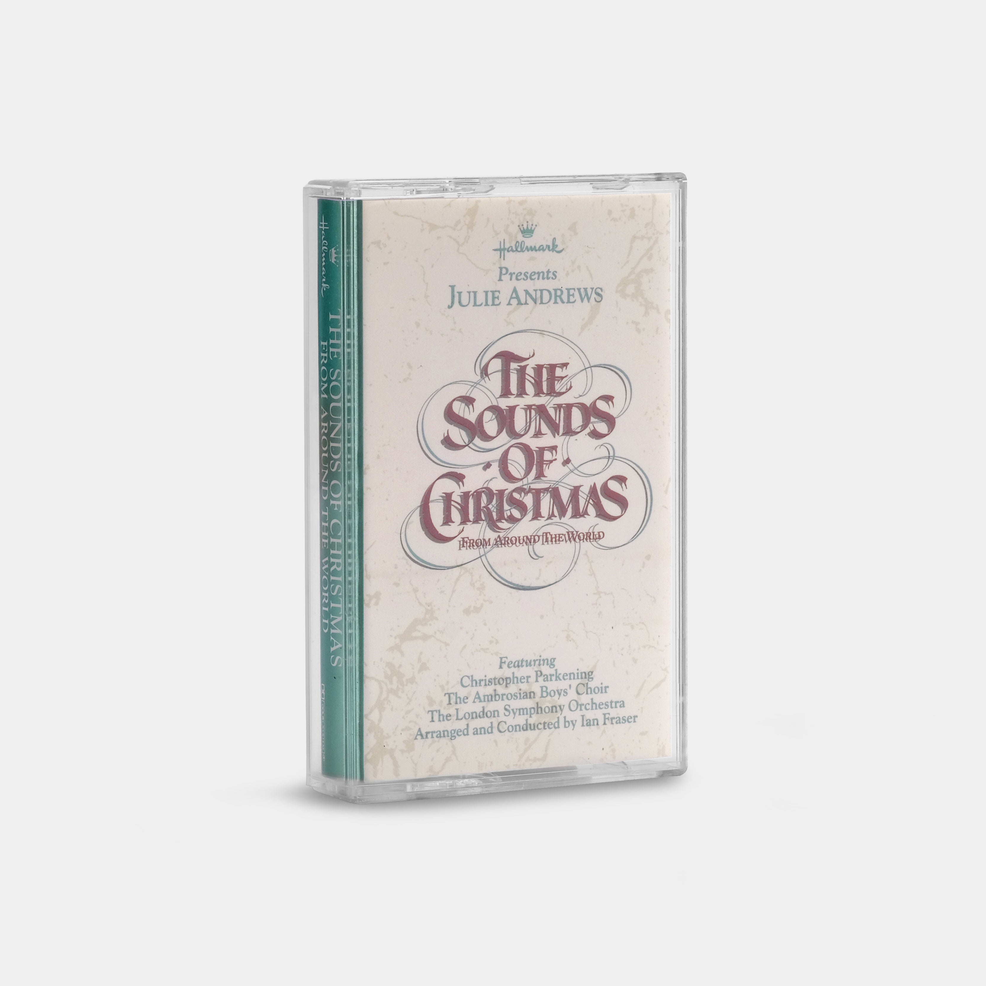 Hallmark: Julie Andrews Featuring Christopher Parkening, The Ambrosian Boys' Choir, The London Symphony Orchestra, Ian Fraser - The Sounds Of Christmas From Around The World Cassette Tape