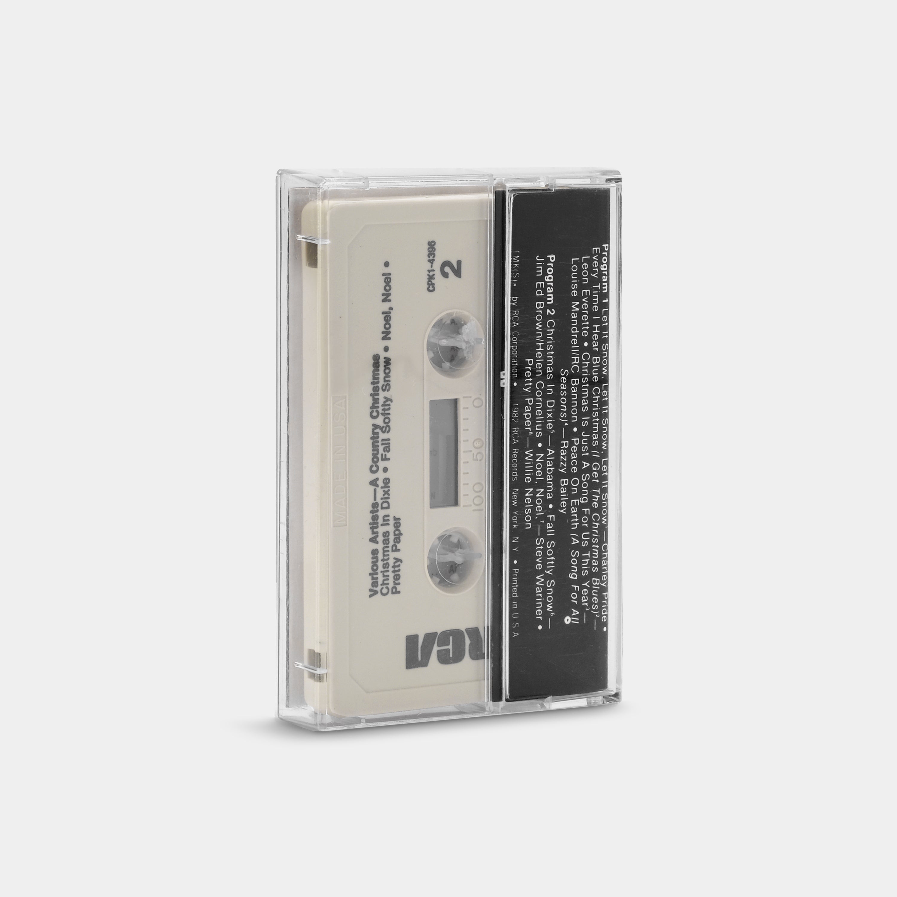 A Country Christmas Cassette Tape