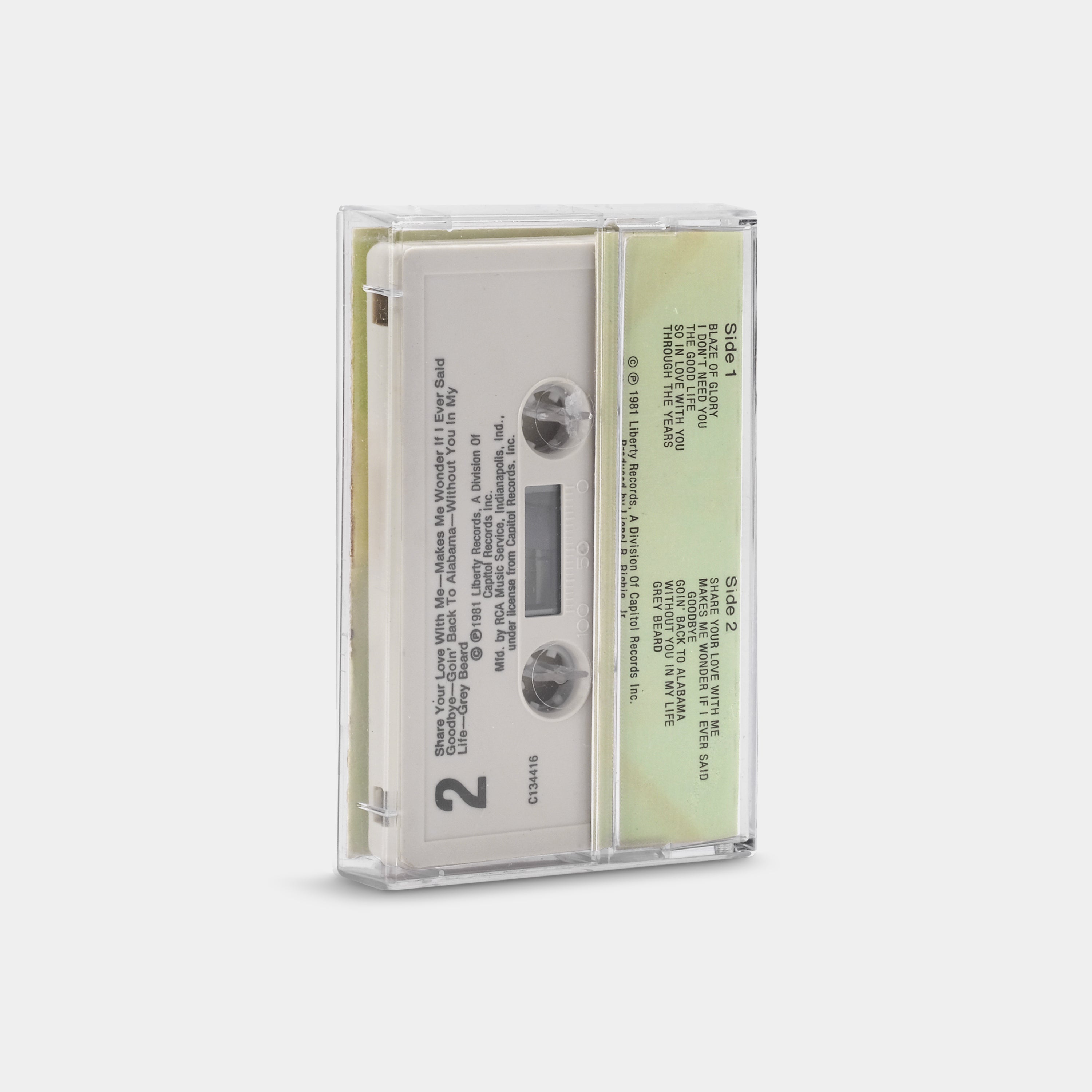 Kenny Rogers - Share Your Love Cassette Tape