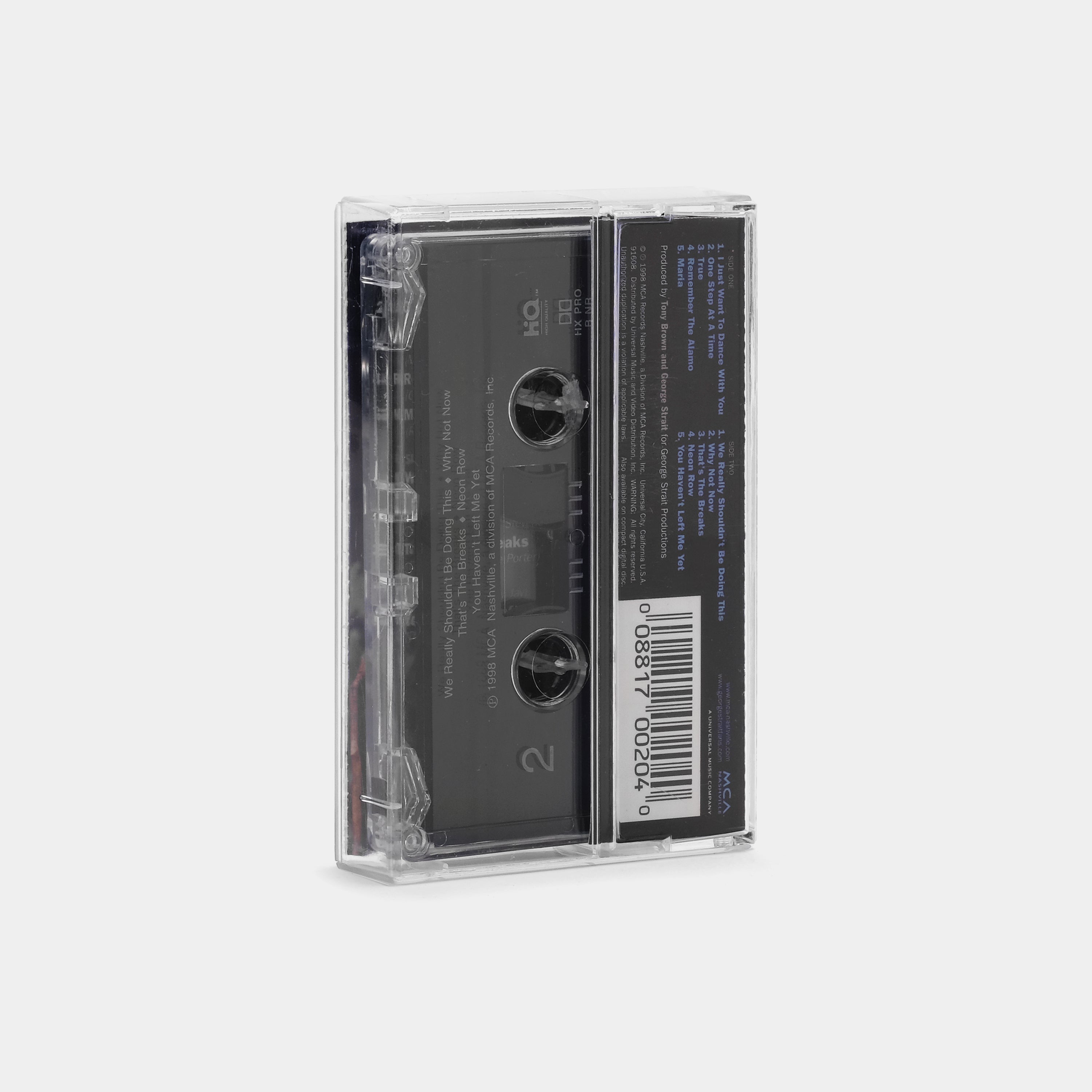 George Strait - One Step At A Time Cassette Tape