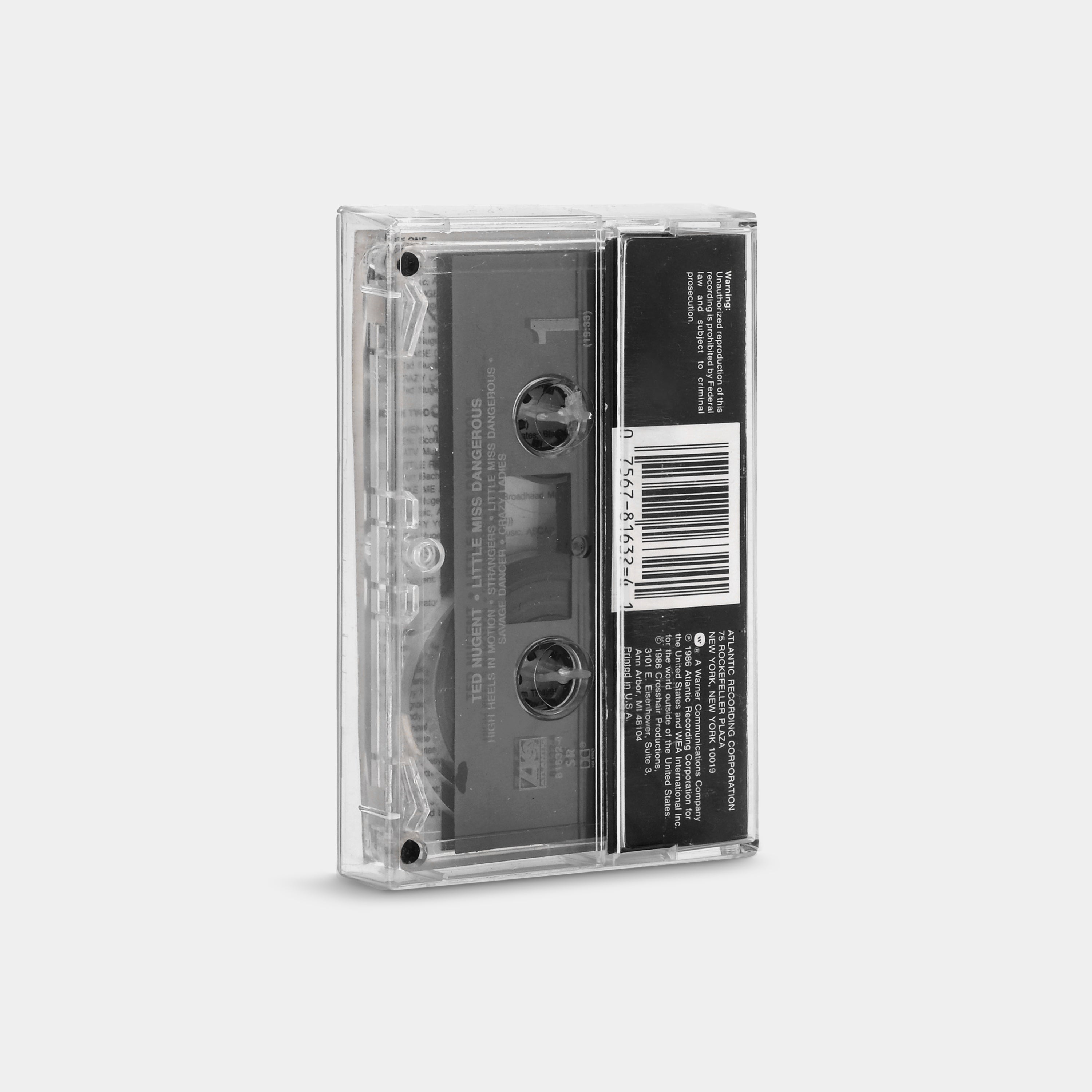Ted Nugent - Little Miss Dangerous Cassette Tape