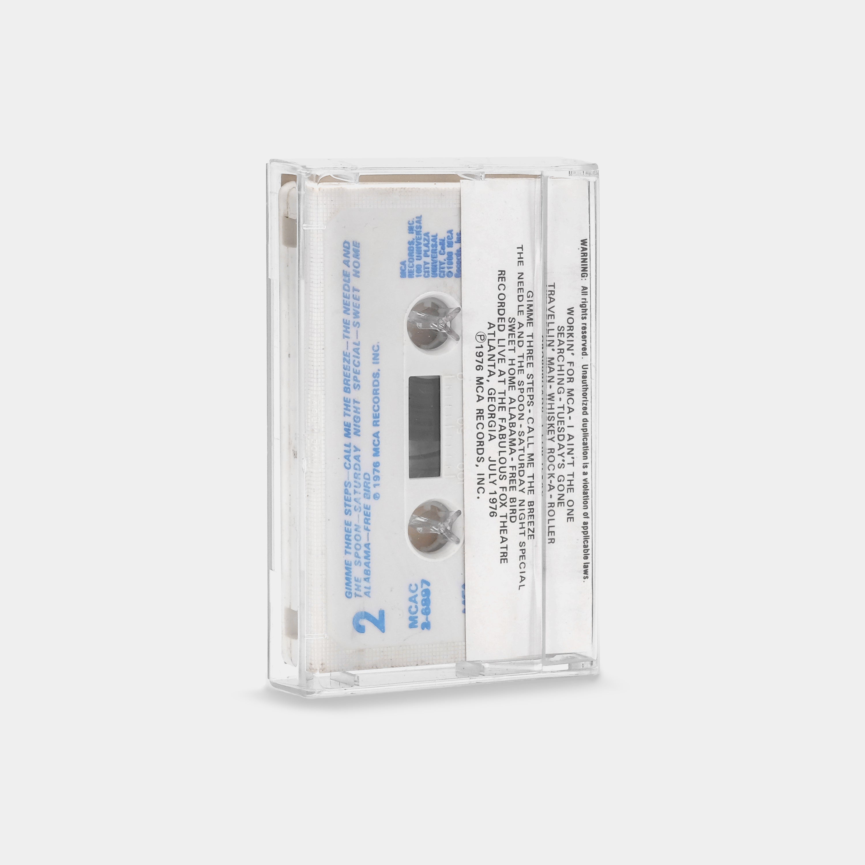 Lynyrd Skynyrd - One More From The Road Cassette Tape