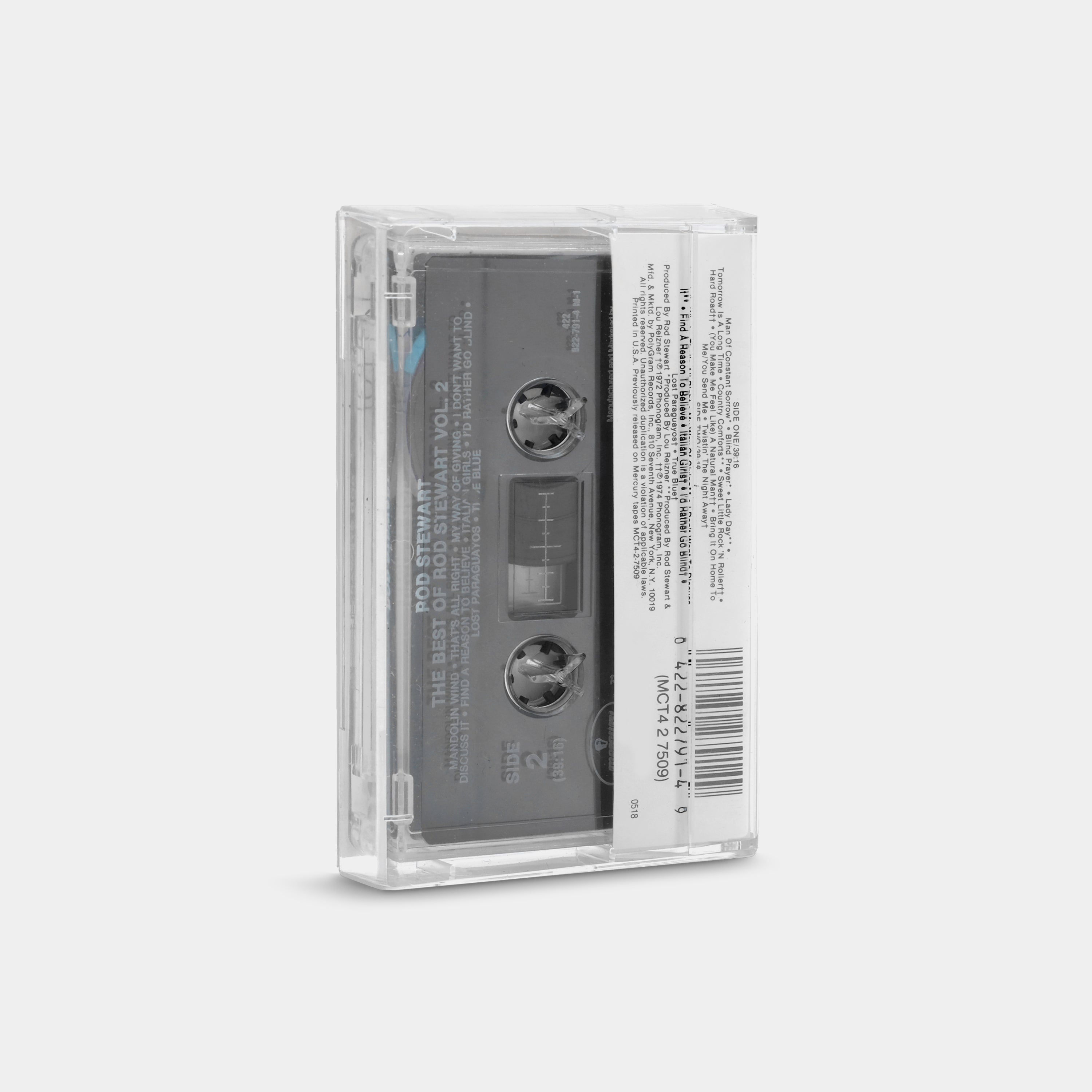 Rod Stewart - The Best Of Rod Stewart Volume 2 Cassette Tape