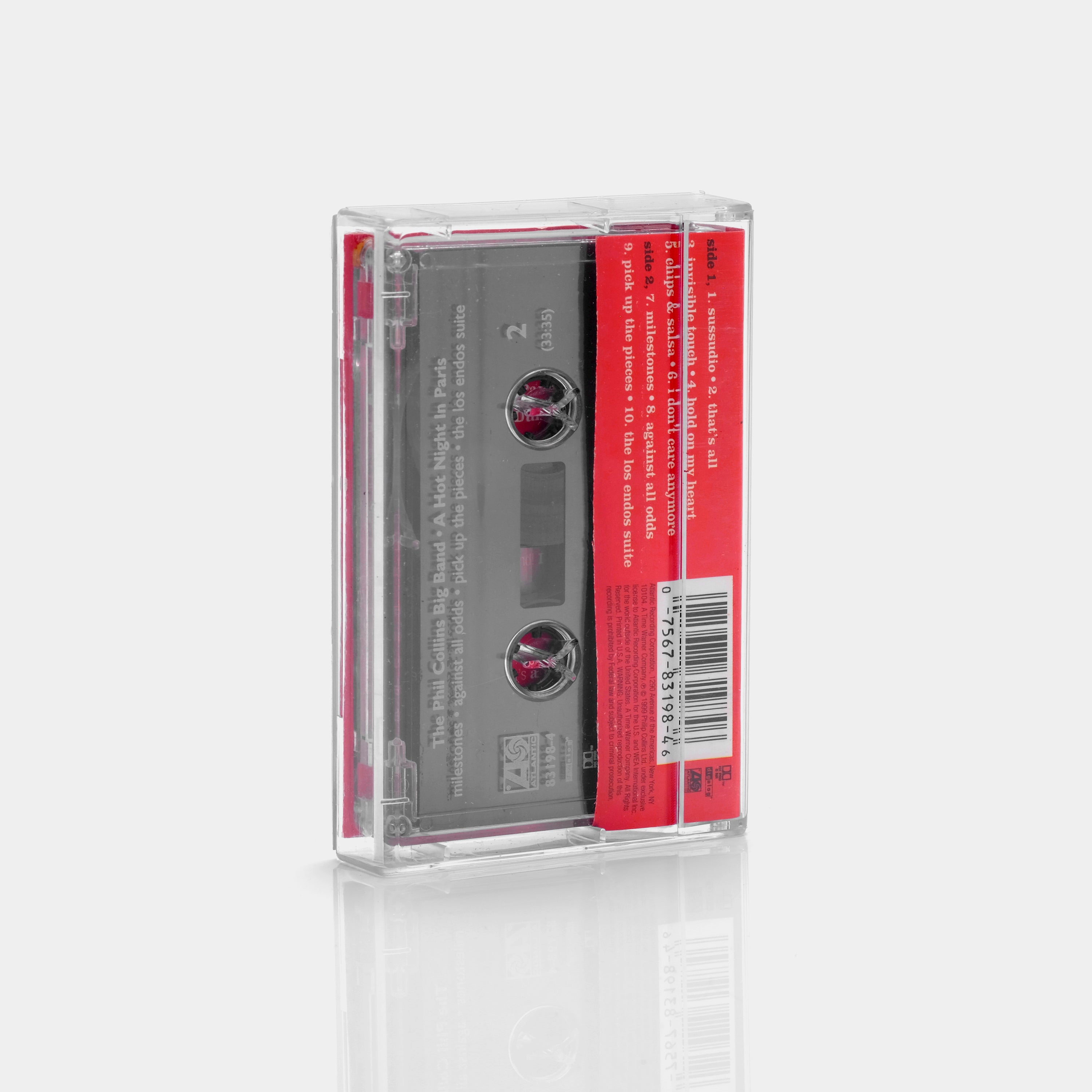 The Phil Collins Big Band - A Hot Night In Paris Cassette Tape