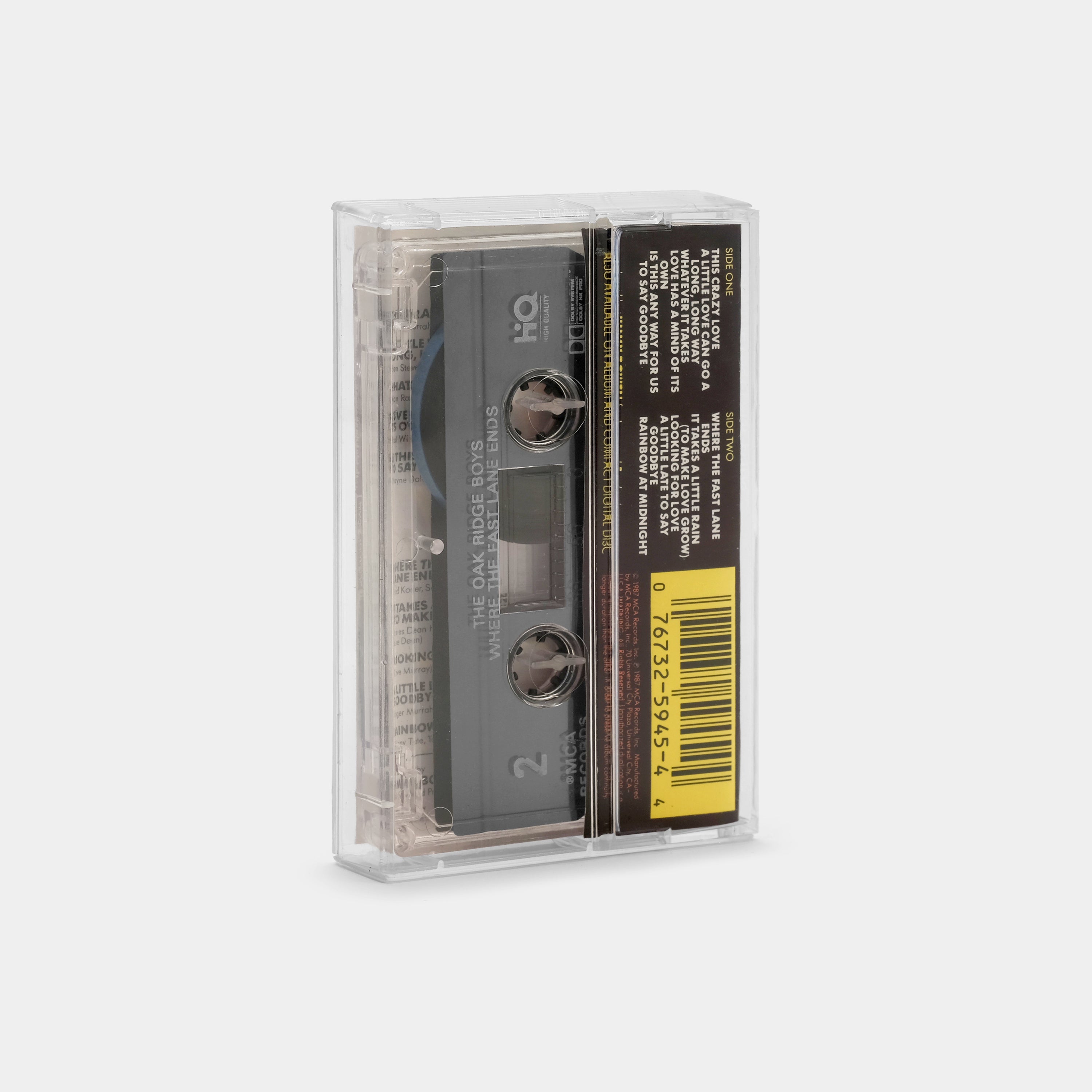 Oak Ridge Boys - Where The Fast Lane Ends Cassette Tape