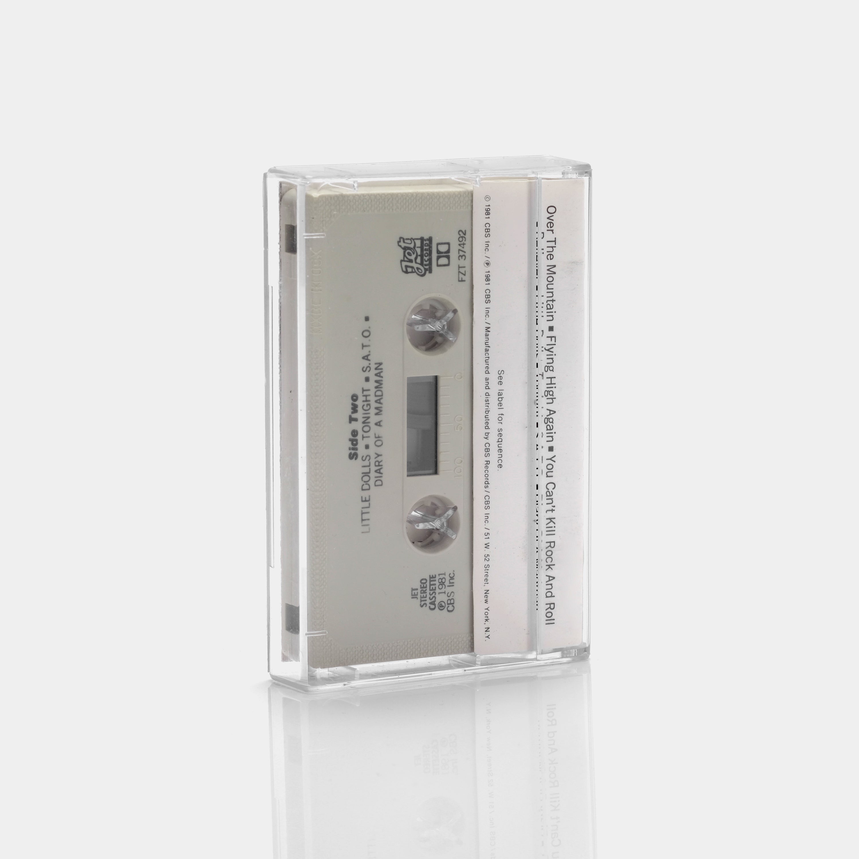 Ozzy Osbourne - Diary Of A Madman Cassette Tape