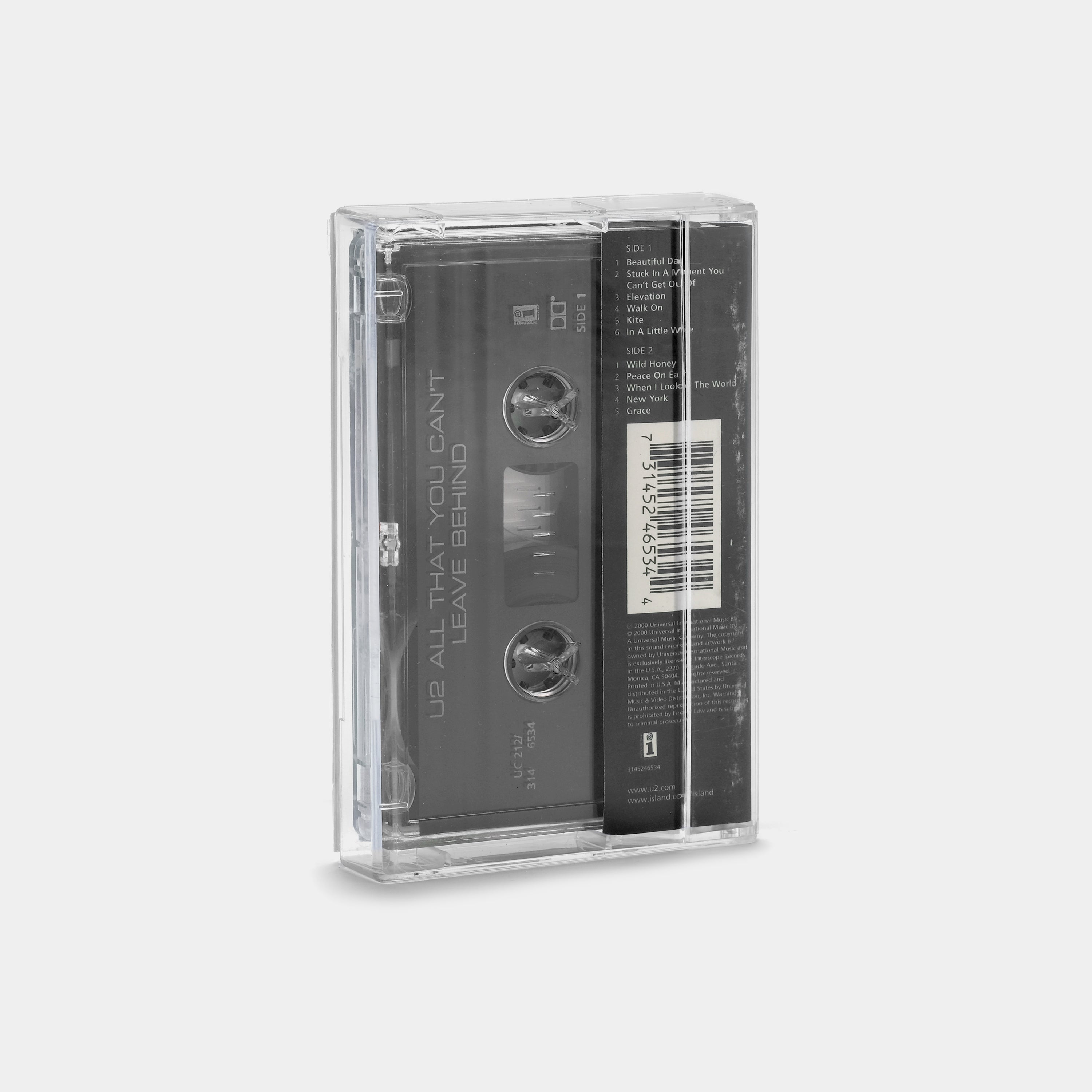 U2 - All That You Can't Leave Behind Cassette Tape