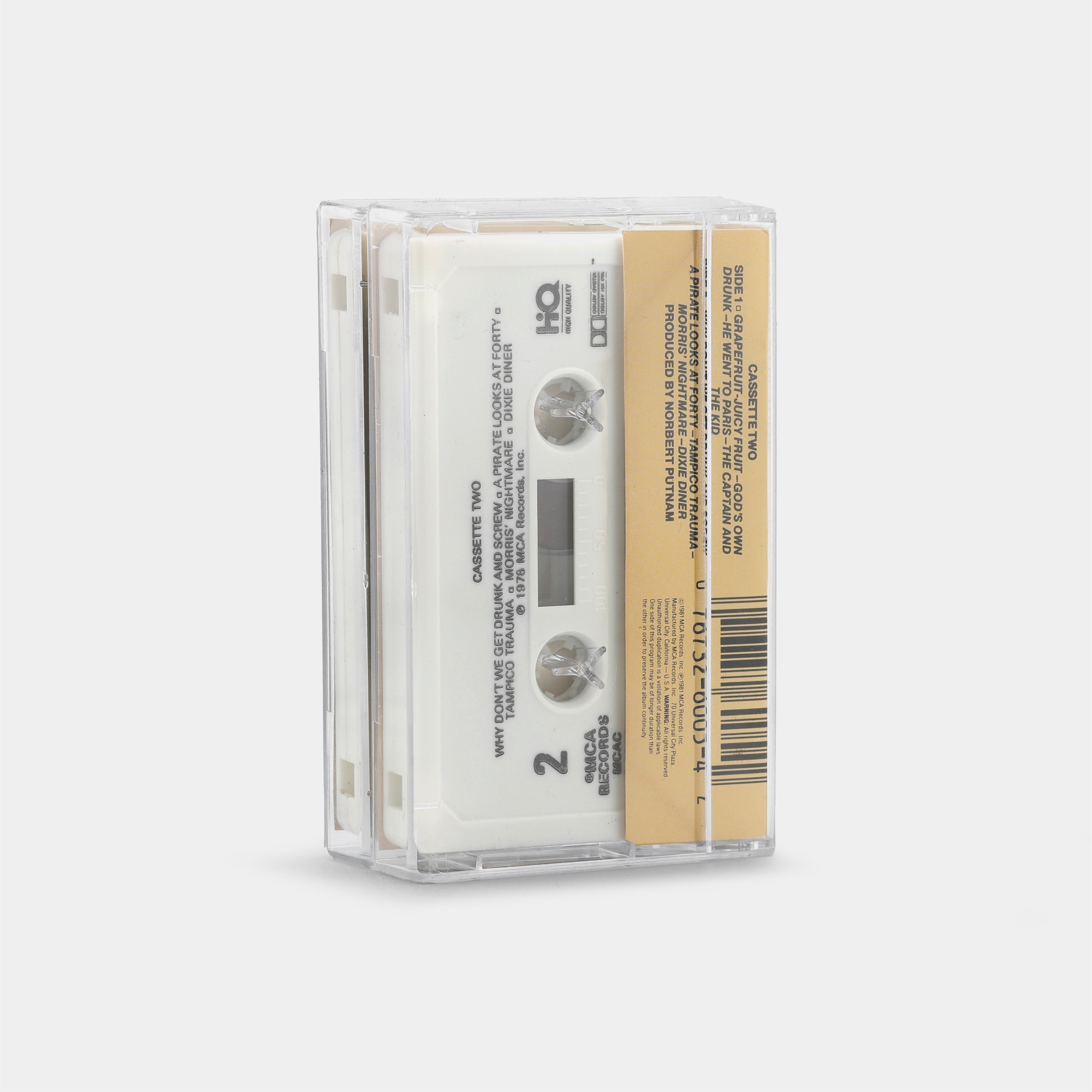 Jimmy Buffett - "You Had To Be There" - Recorded Live Cassette Tape Set