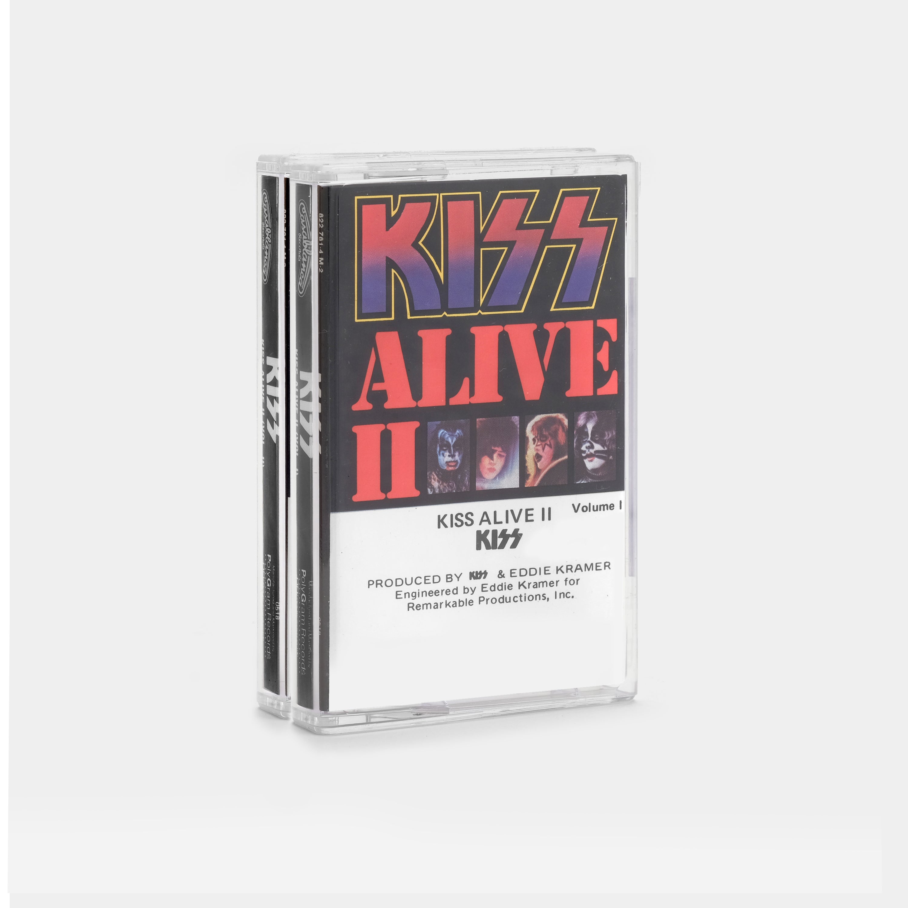KISS - Alive II Volume 1 & 2 Cassette Tape Set
