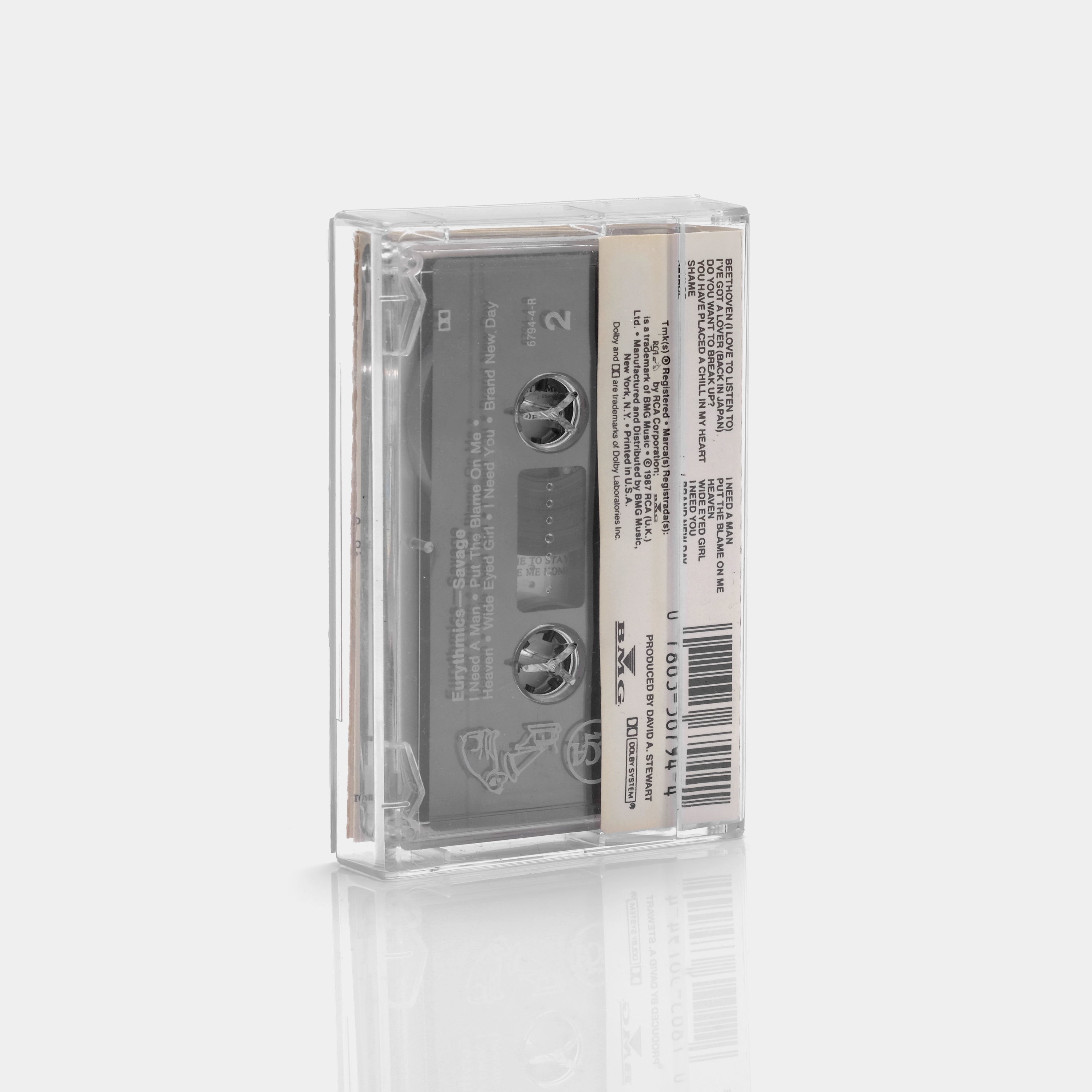 Eurythmics - Savage Cassette Tape