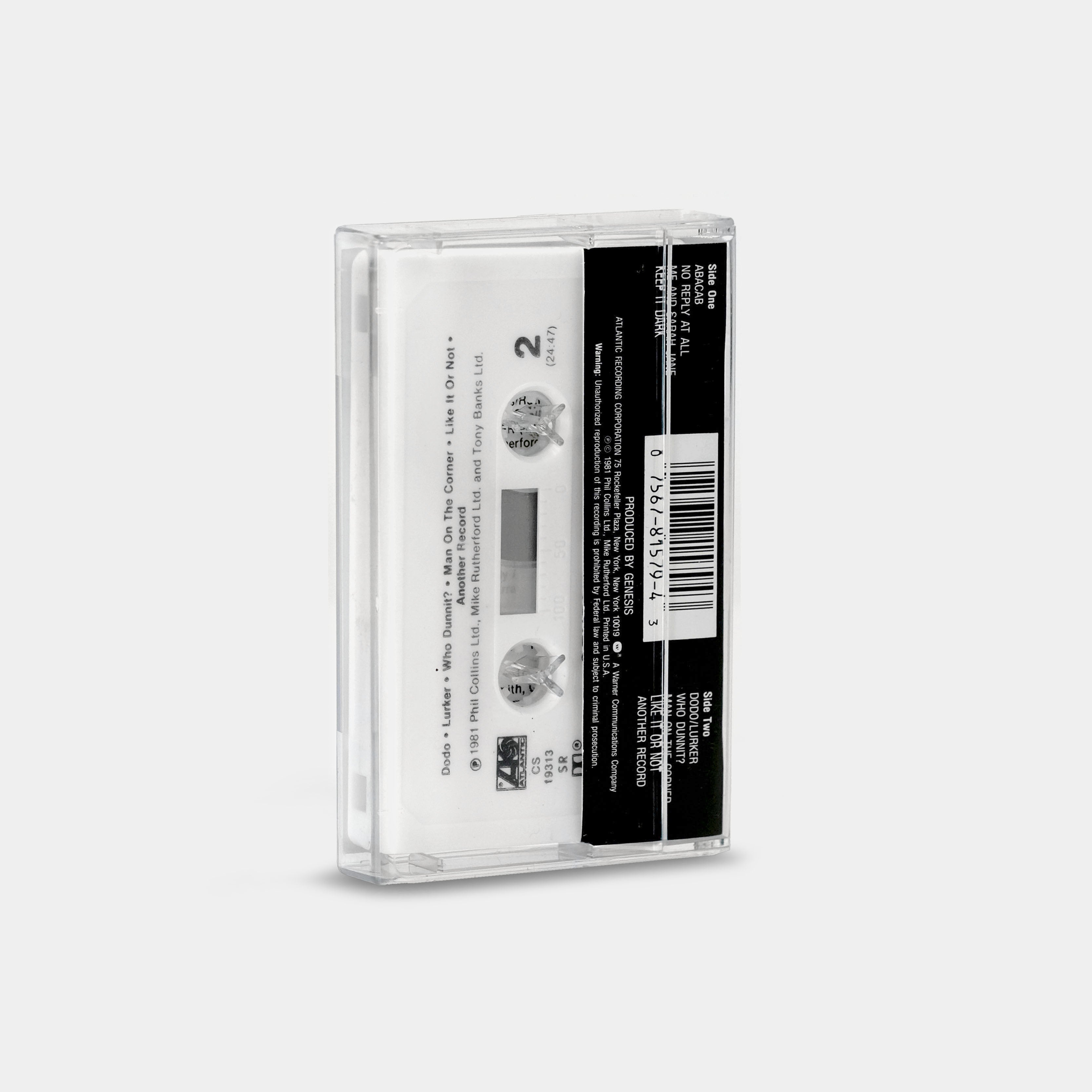 Genesis - Abacab Cassette Tape