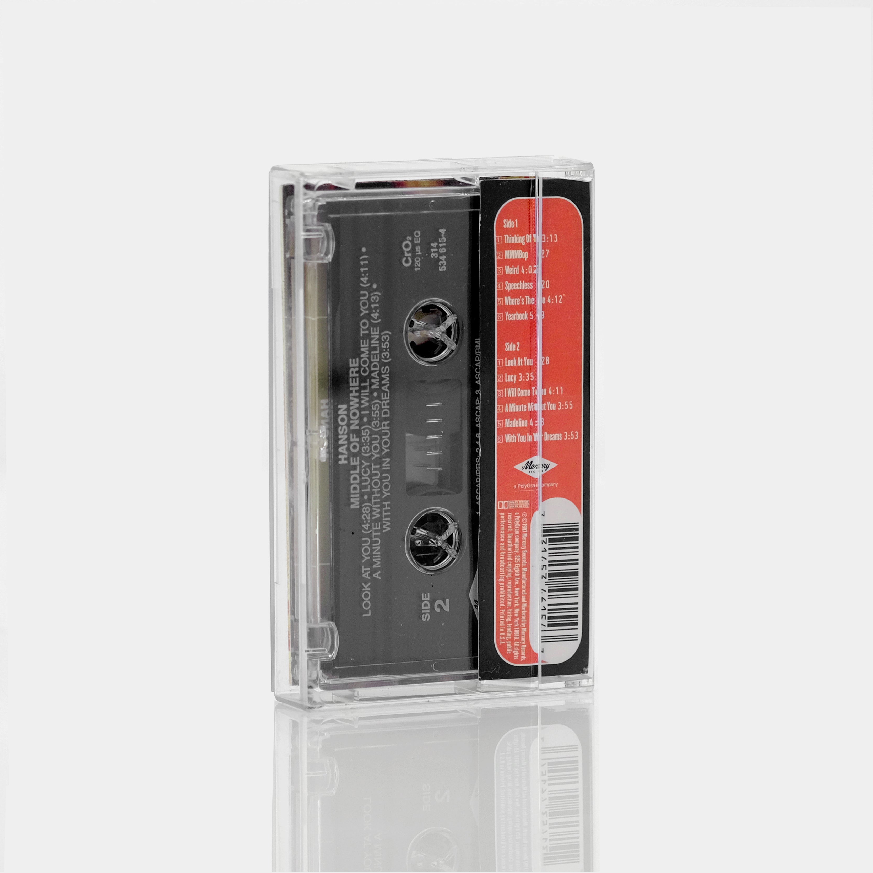 Hanson - Middle Of Nowhere Cassette Tape