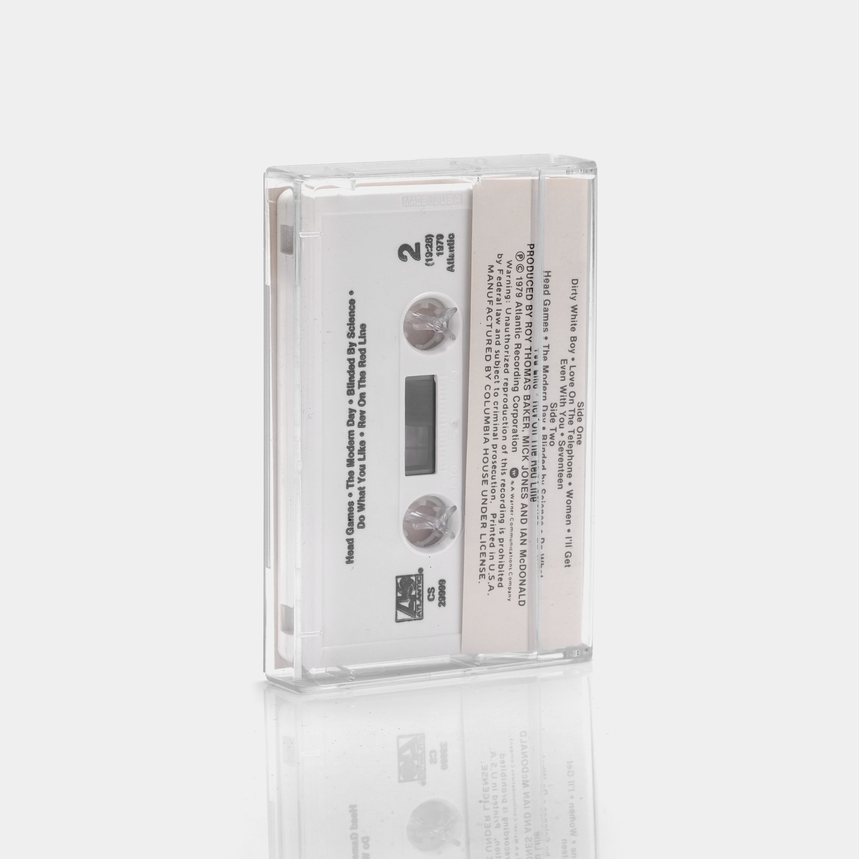 Foreigner - Head Games Cassette Tape