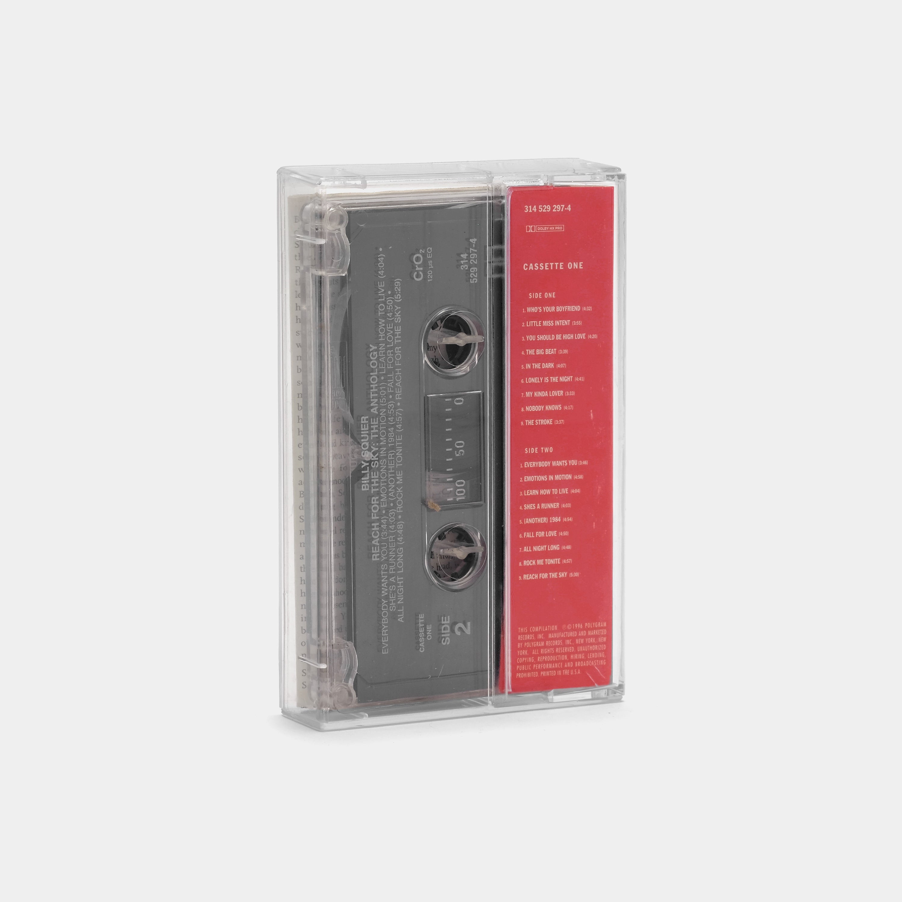 Billy Squier - Reach For The Sky: The Anthology Cassette Tape