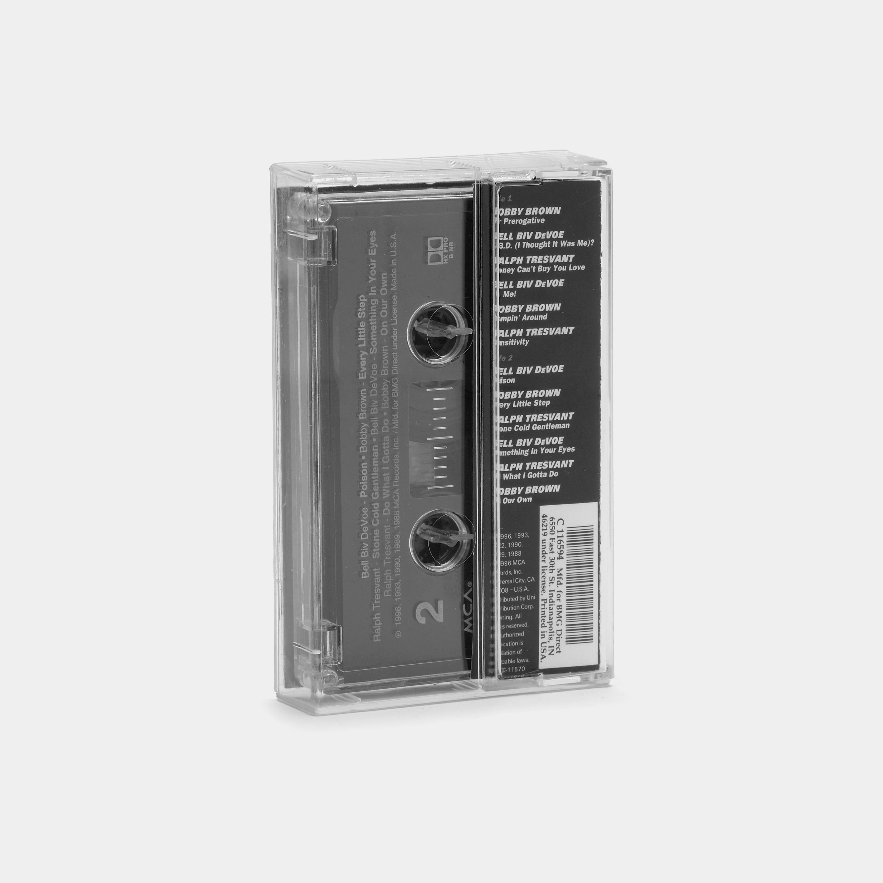 Bobby Brown, Bell Biv Devoe & Ralph Tresvant - New Edition Solo Hits Cassette Tape