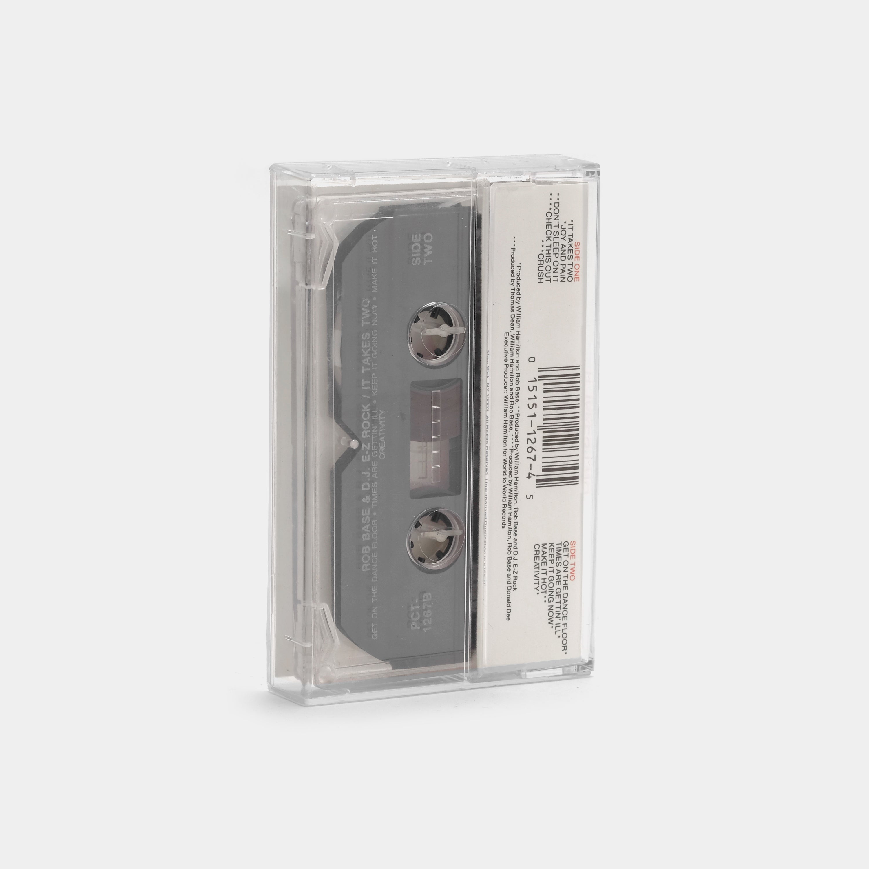 Rob Base & D.J. E-Z Rock - It Takes Two Cassette Tape