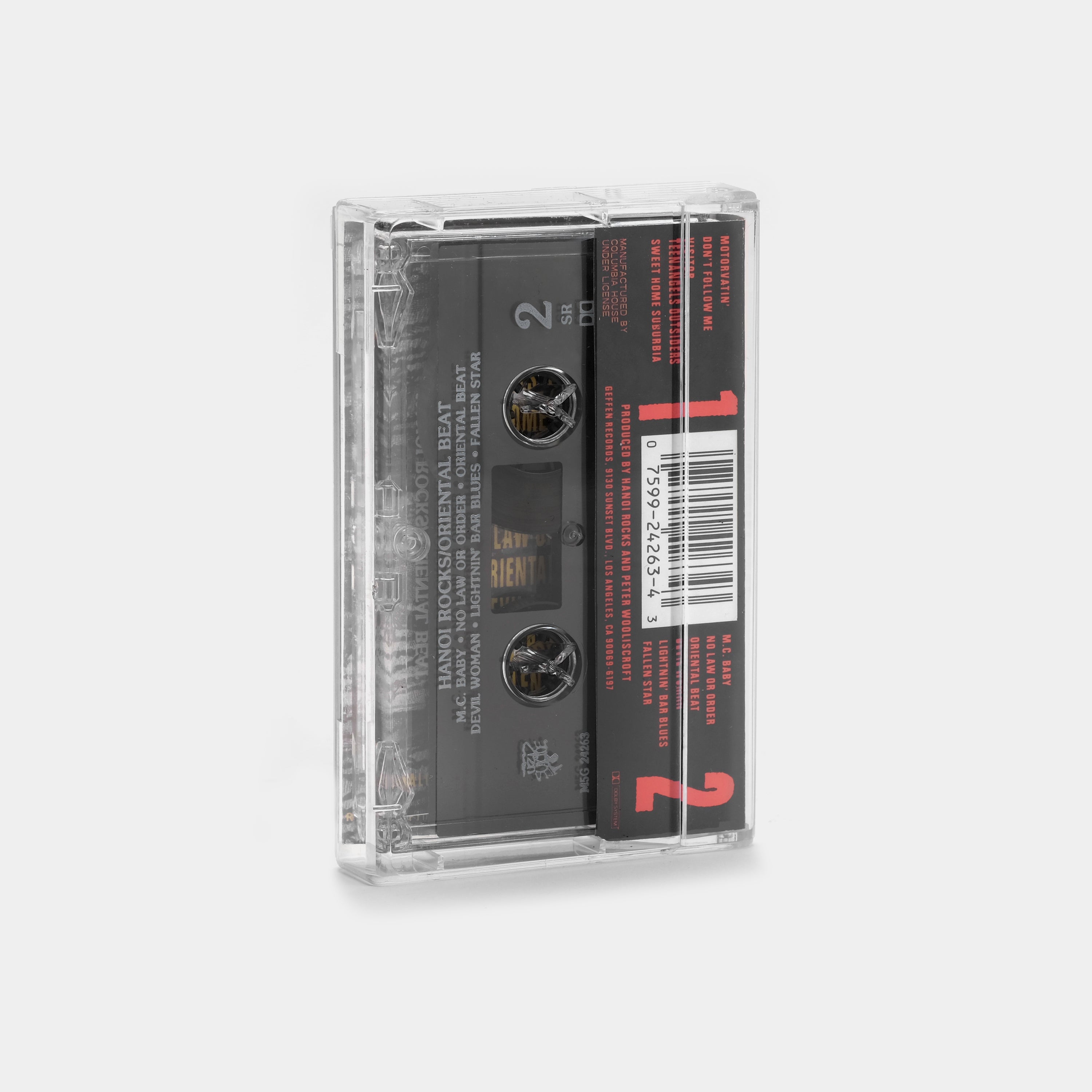 Hanoi Rocks - Oriental Beat Cassette Tape