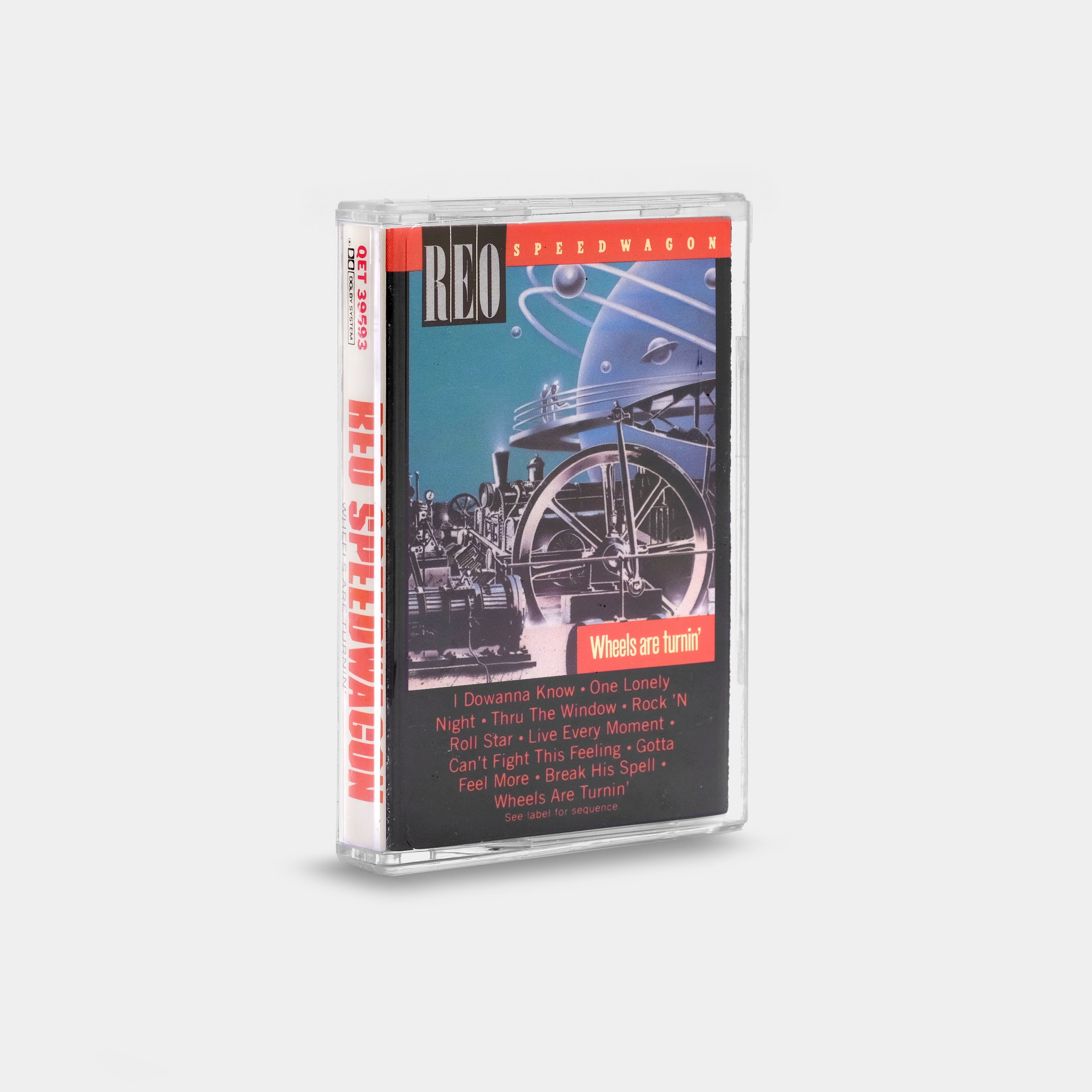 REO Speedwagon - Wheels Are Turnin' Cassette Tape