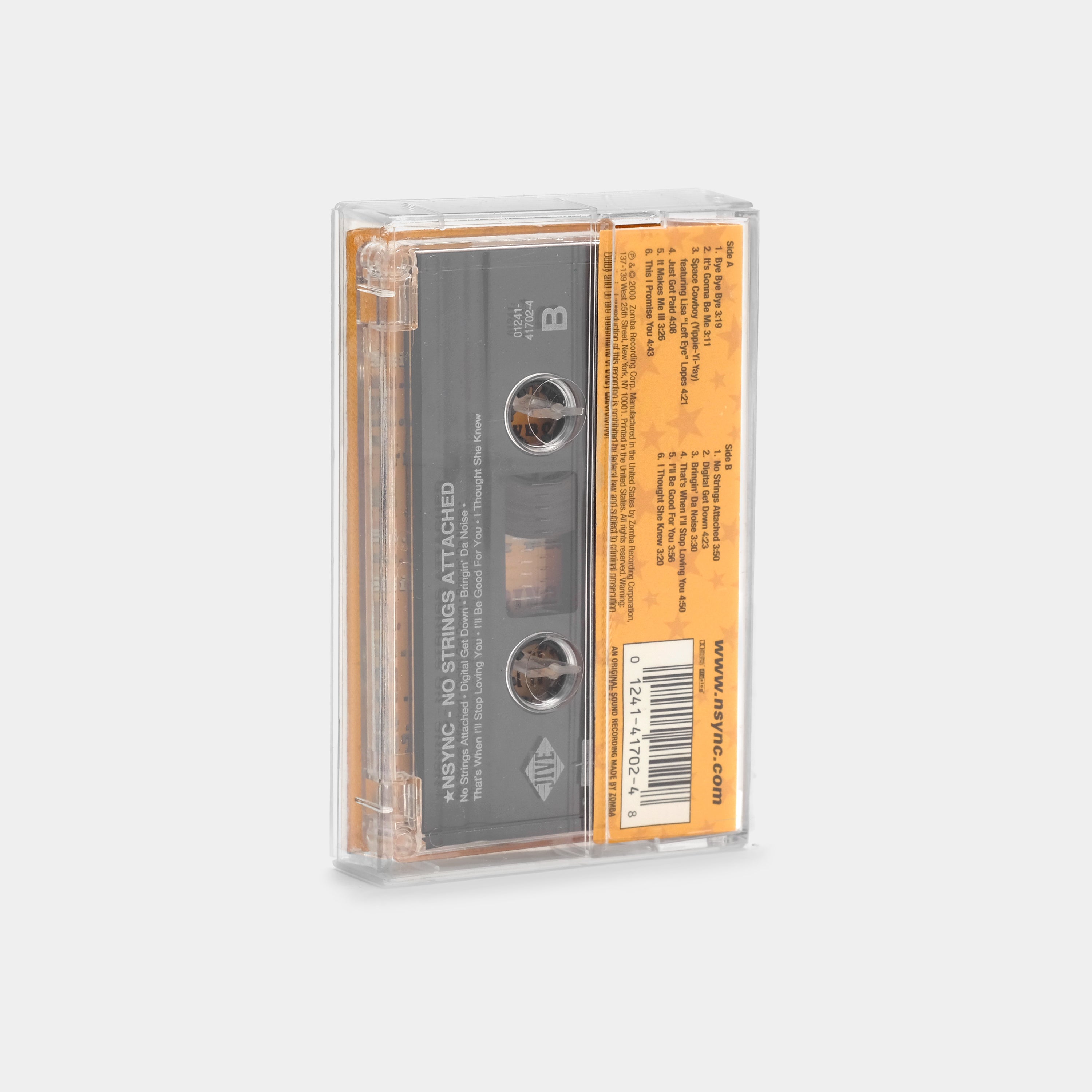 NSYNC - No Strings Attached Cassette Tape