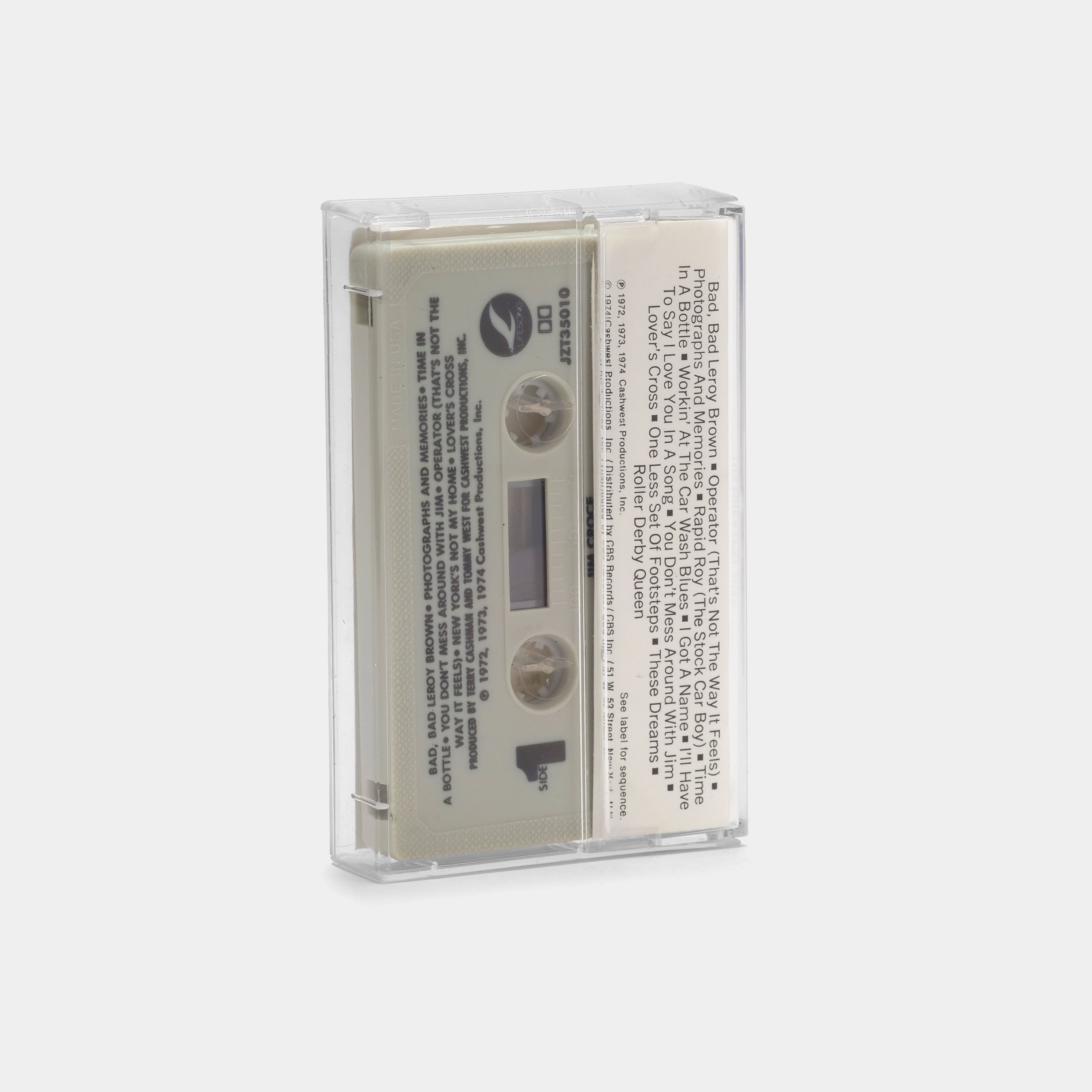 Jim Croce - Photographs & Memories (His Greatest Hits)
Cassette Tape