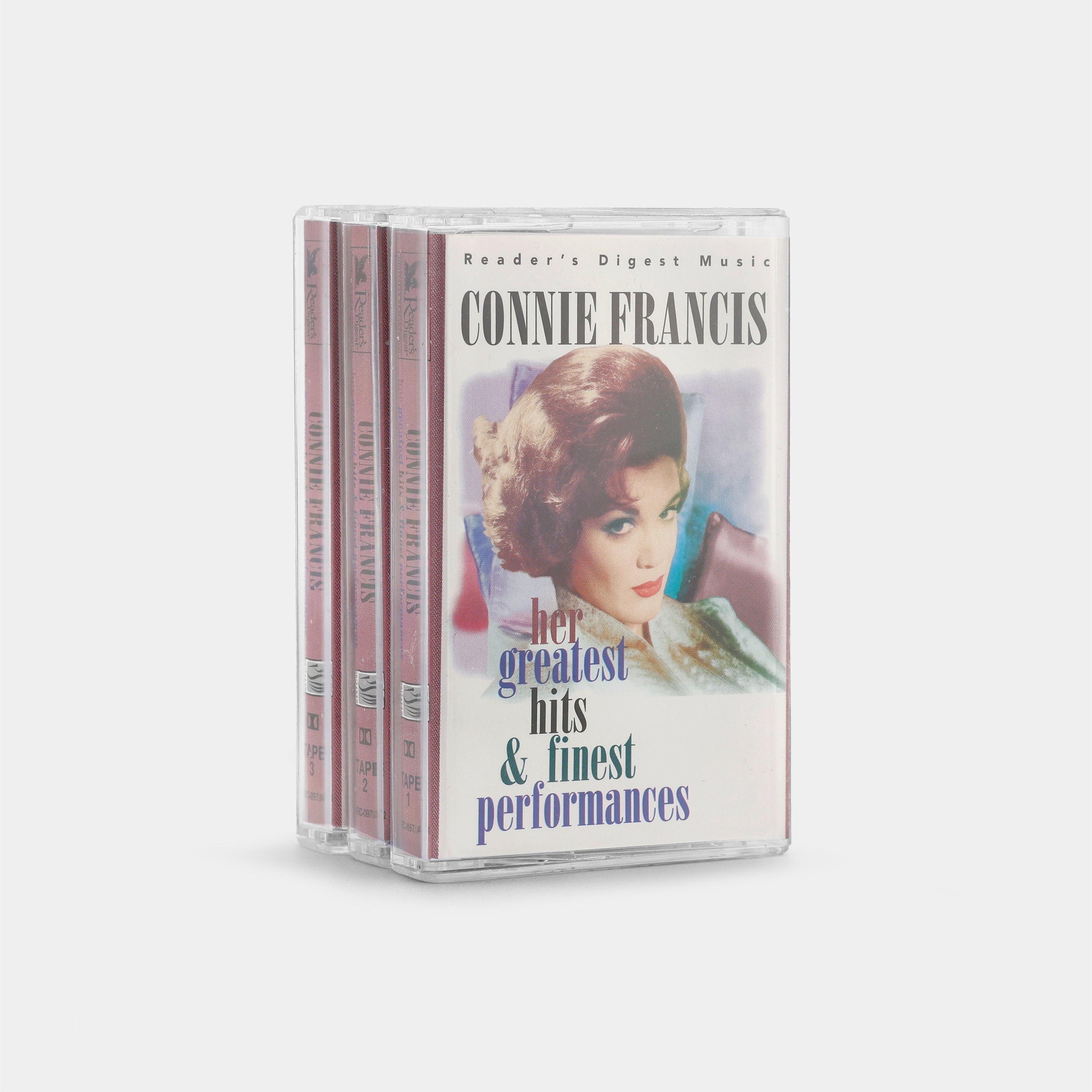 Connie Francis - Her Greatest Hits & Finest Performances Cassette Tape Set